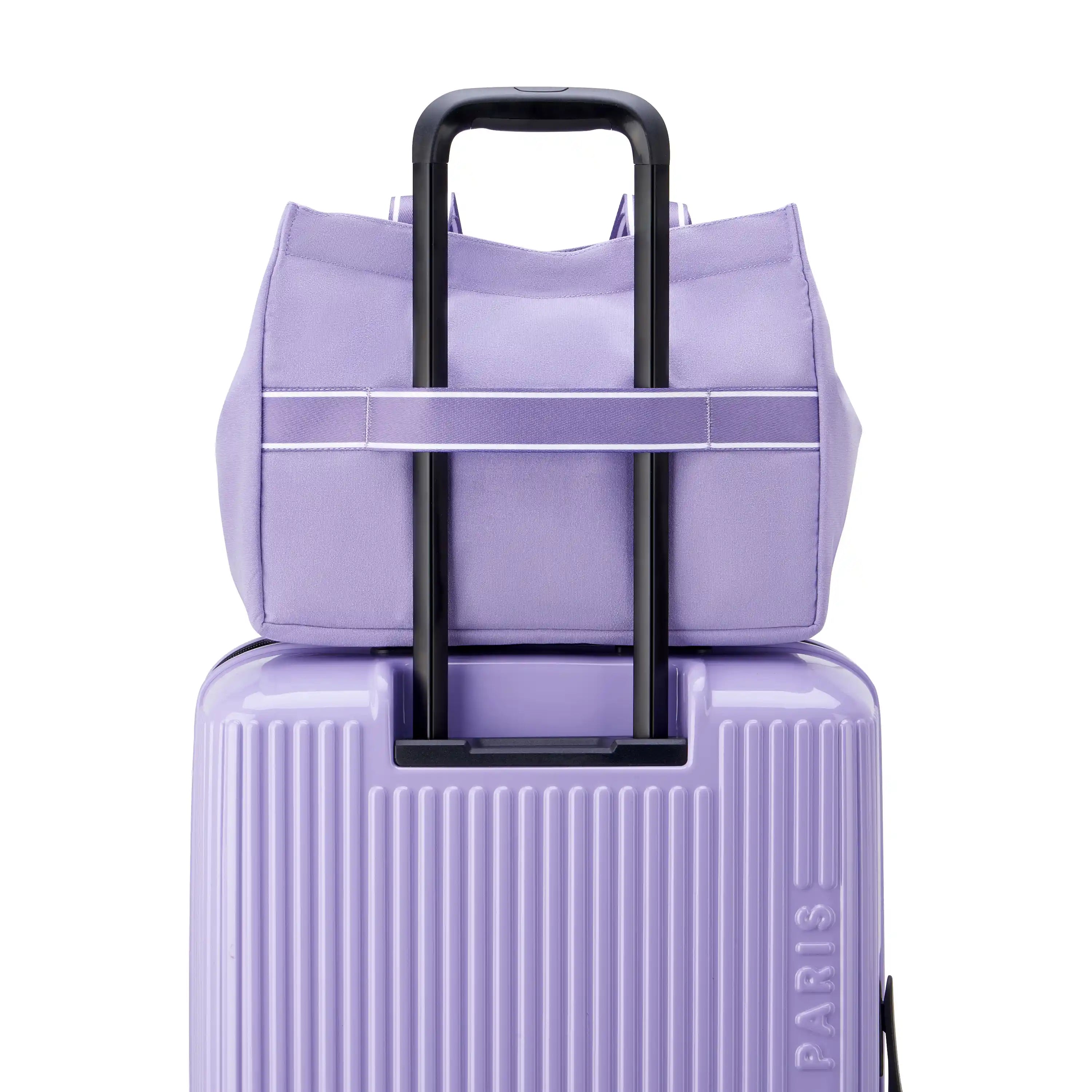 delsey-totes-the-best-tote-bag-eco-friendly-polyester-canvas-tote-with-tablet-sl image 2