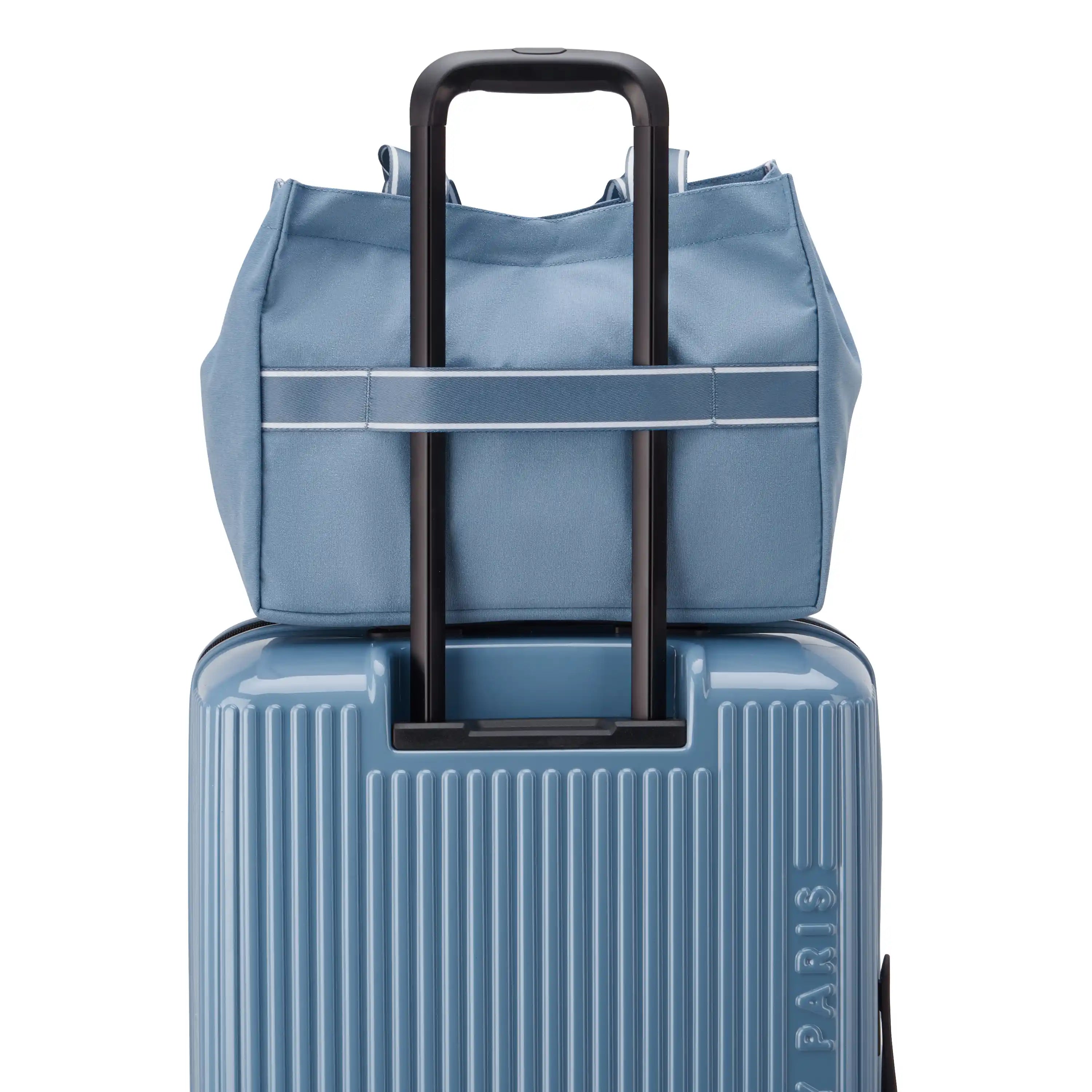 delsey-totes-the-best-tote-bag-eco-friendly-polyester-canvas-tote-with-tablet-sl image 7