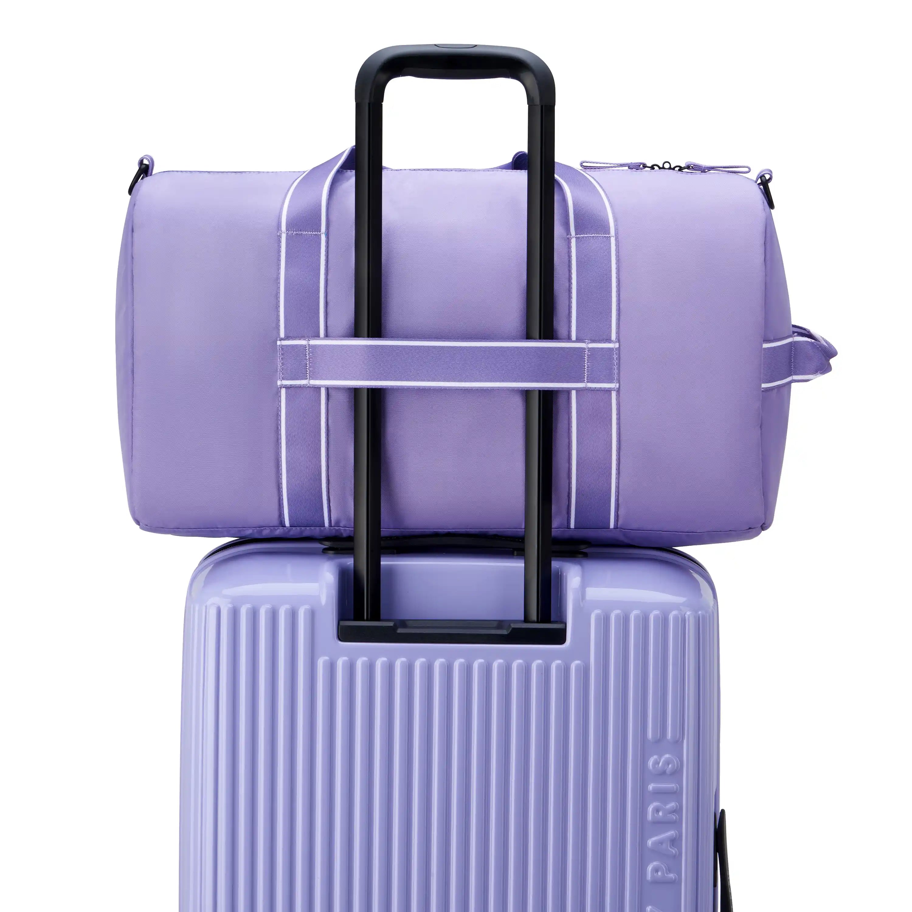 delsey-sweet-escape-recycled-nylon-carry-on-duffel-bag-with-luggage-sleeve-final image 2