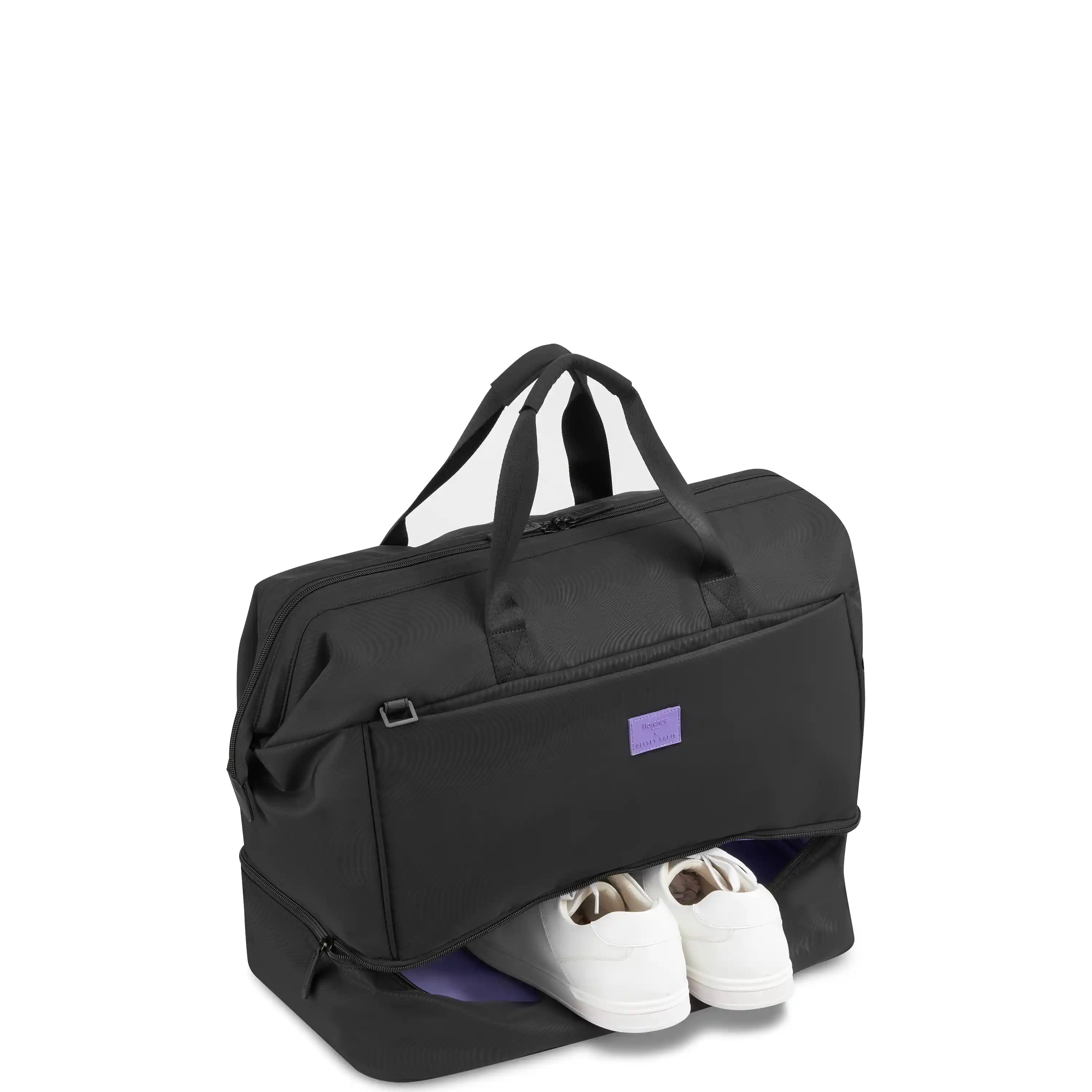 delsey-chill-out-weekender-bag-recycled-polyester-duffel-with-drop-bottom-compar image 3