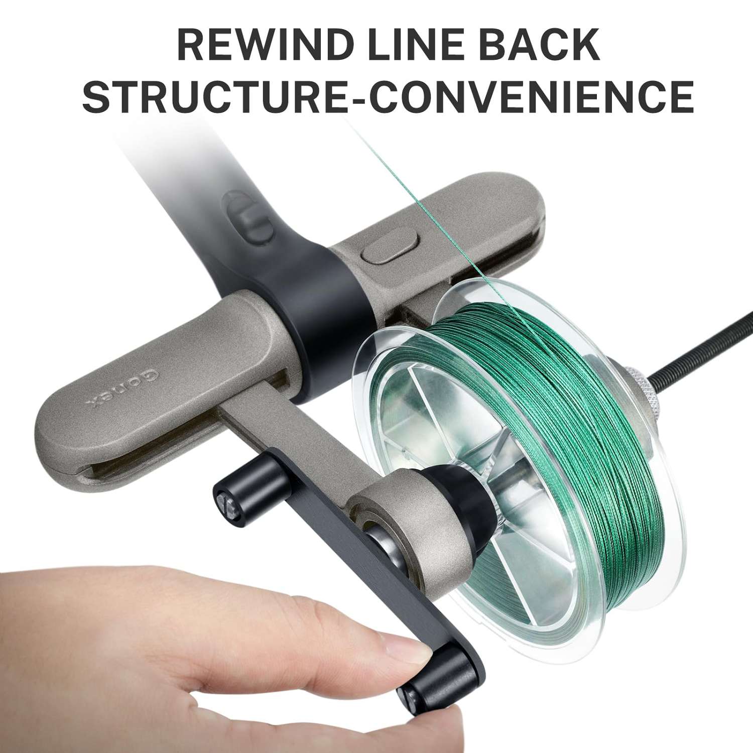 gonex-fishing-line-spooler-us-patented-no-install-fishing-line-winder-for-spinni image 5