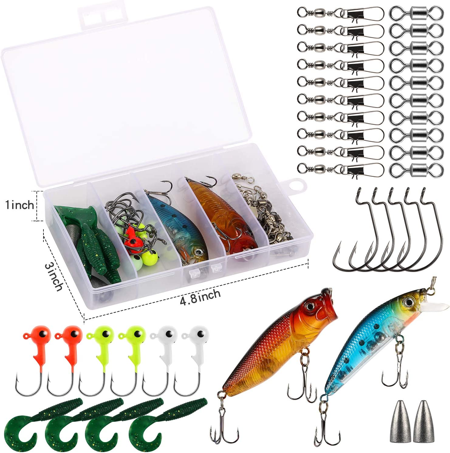 gonex-telescopic-fishing-rod-and-reel-combo-24t-carbon-fiber-portable-rod-with-5 image 5