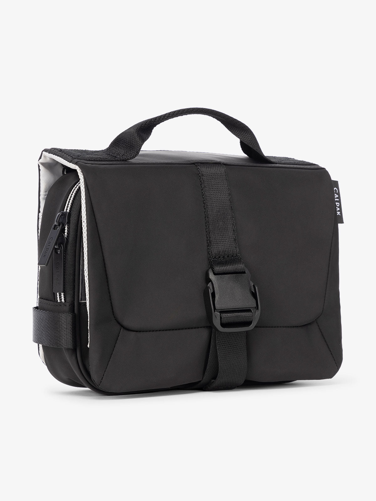 calpak-fit-hanging-dopp-kit-travel-toiletry-bag-with-removable-clear-pouch-and-c image 5