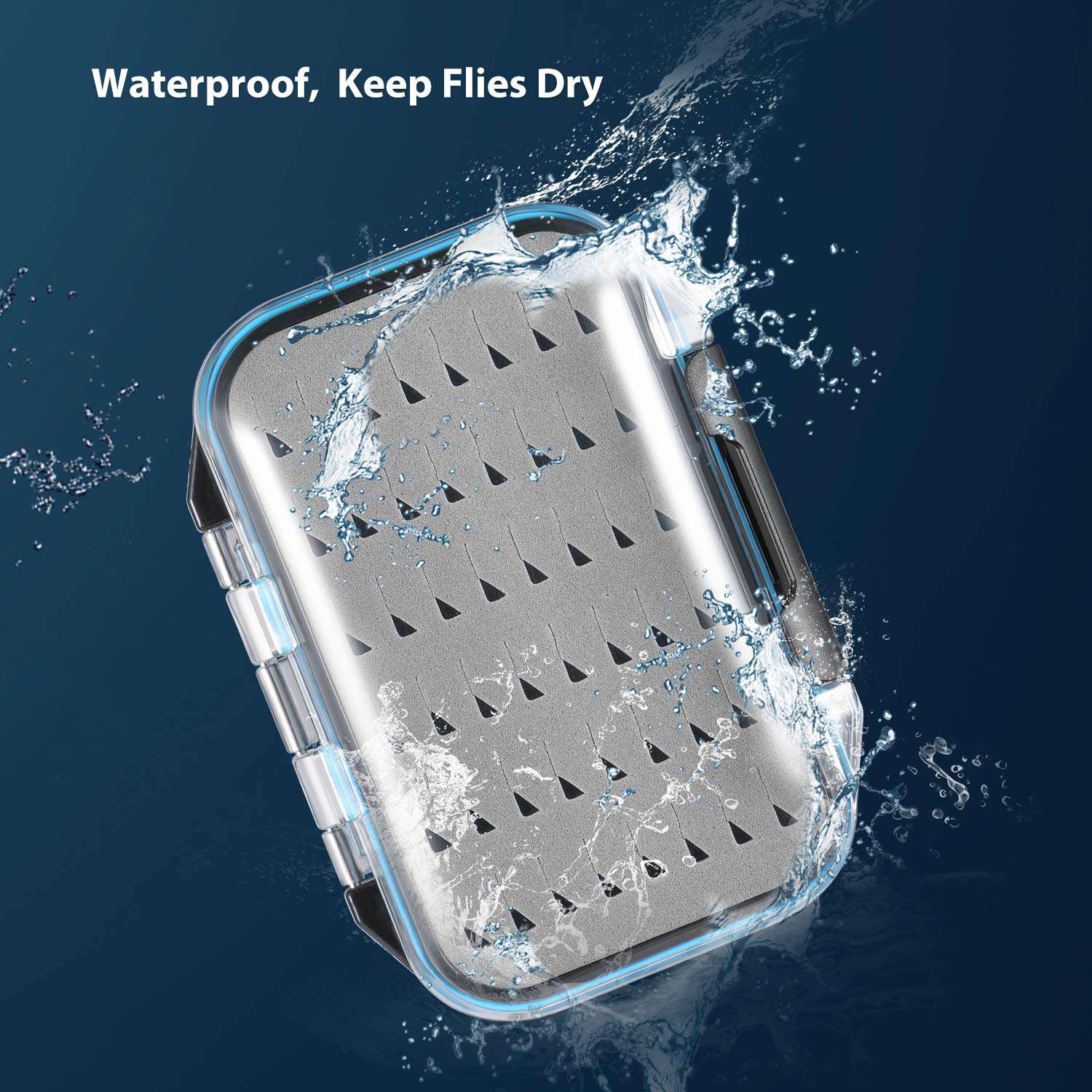 gonex-waterproof-fly-box-floating-double-hinge-fly-fishing-box-with-rubber-gaske image 8