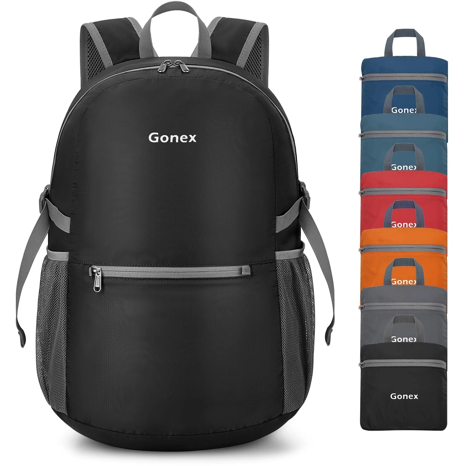 gonex-30l-lightweight-packable-backpack-ultra-light-foldable-daypack-dark-blue-3 image 2