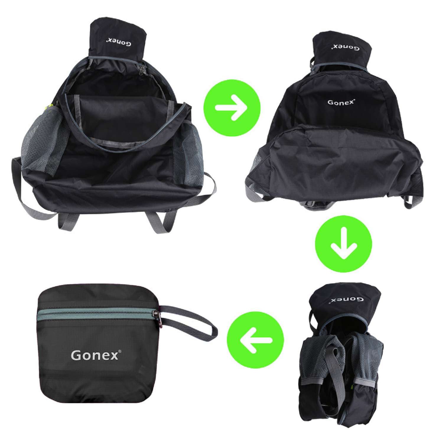 gonex-20l-lightweight-packable-hiking-backpack-foldable-water-repellent-nylon-da image 6