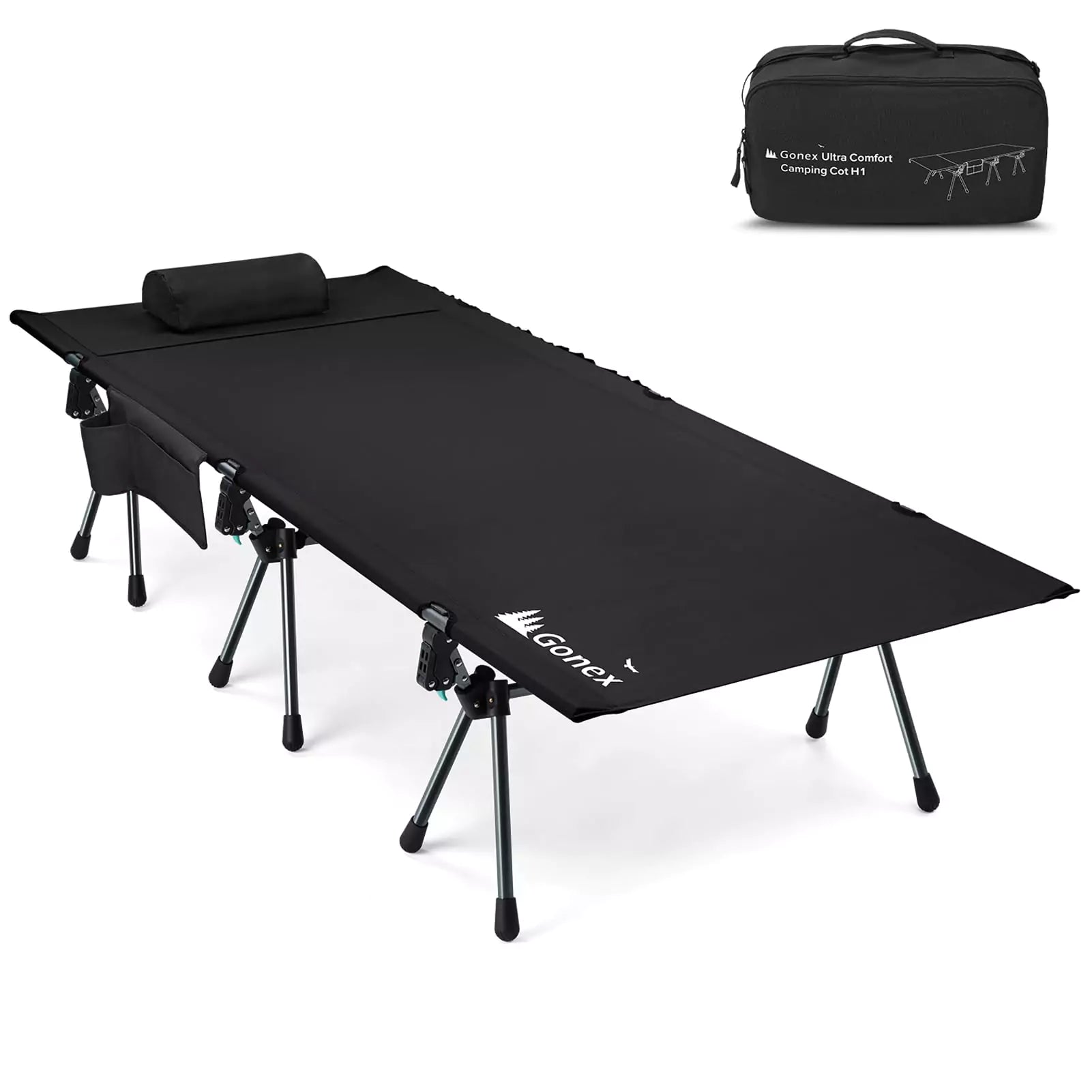 gonex-31-5-extra-wide-portable-camping-cot-with-leg-extenders-cloudnest-pillow-p image 1