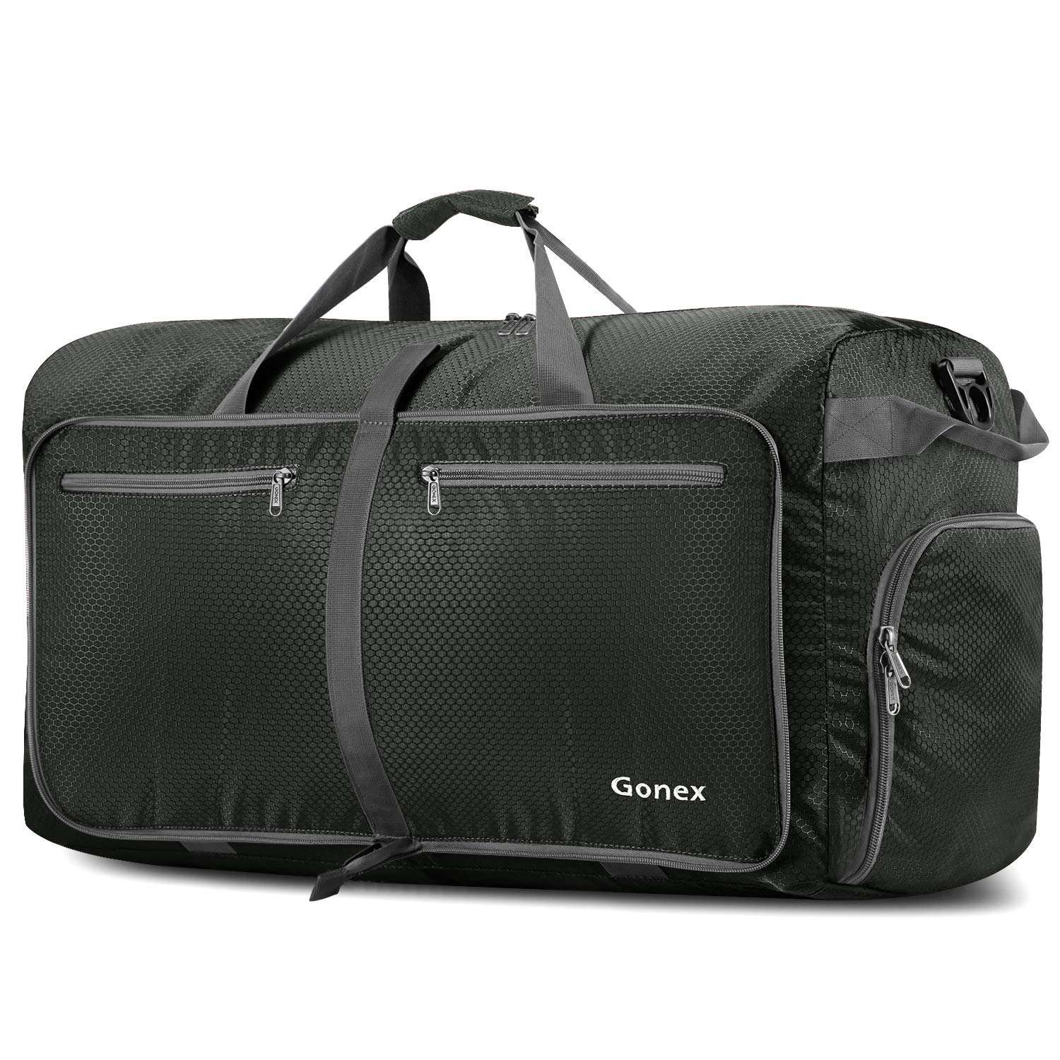 gonex-80l-large-foldable-duffle-bag-for-travel-packable-water-repellent-210d-nyl image 8
