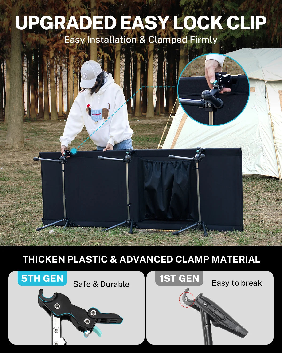 gonex-2-in-1-ultralight-folding-camping-cot-with-leg-extenders-7075-aluminum-350 image 5