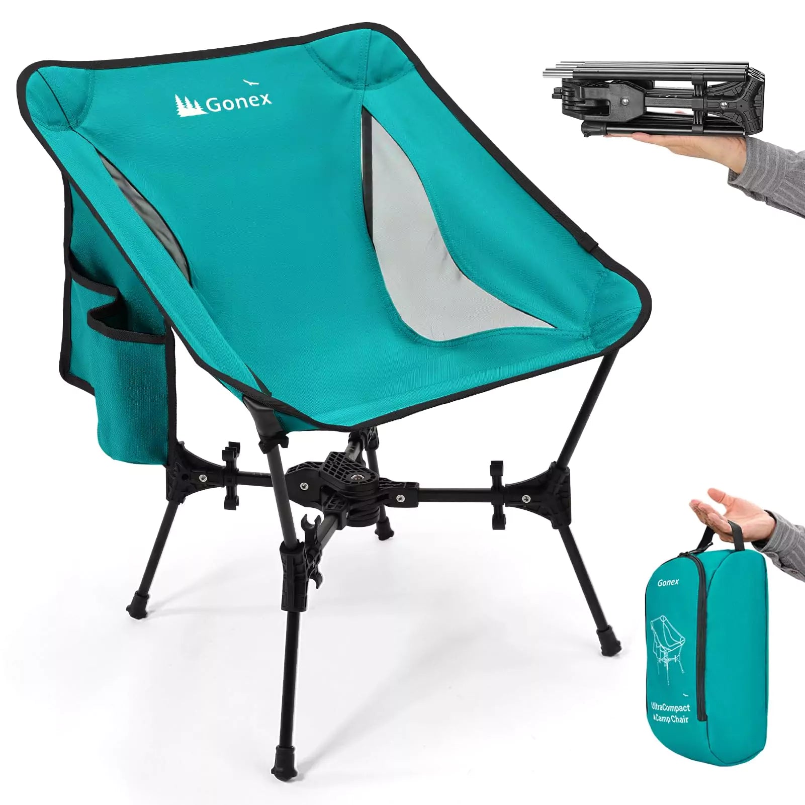 gonex-portable-camping-chair-x-frame-foldable-chair-330-lb-capacity-3-3-lbs image 8