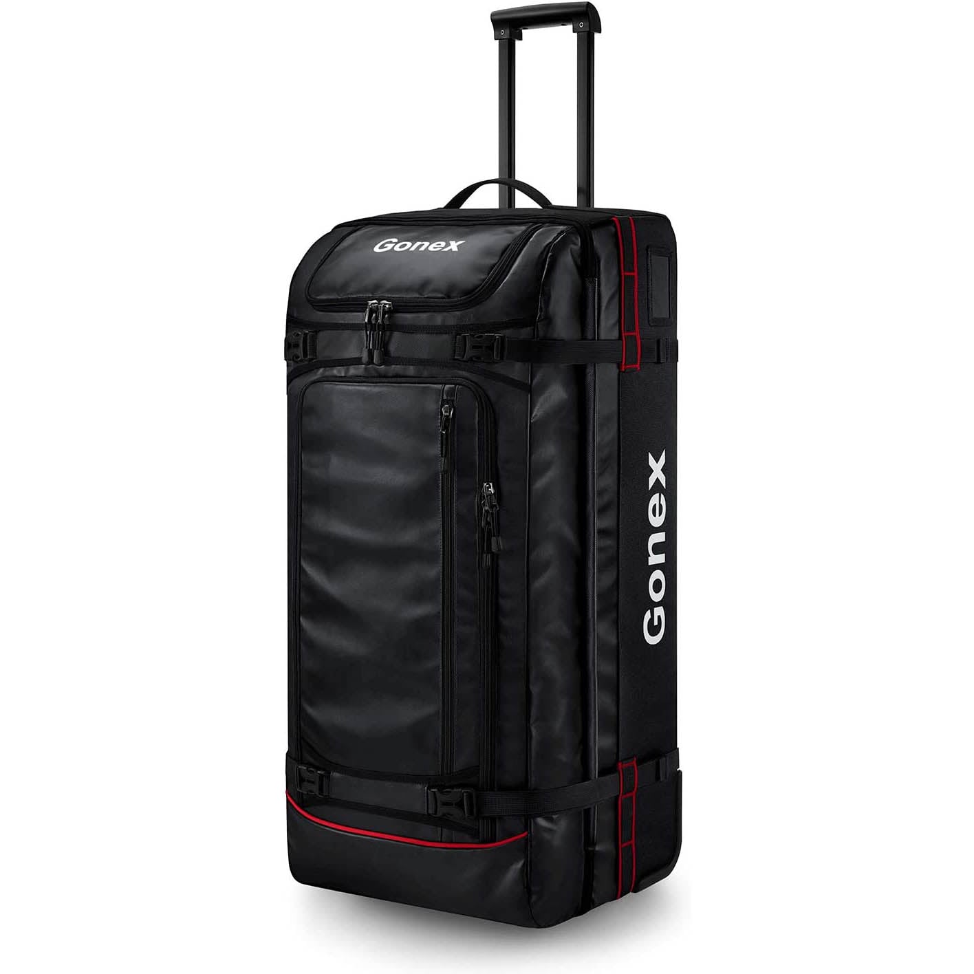 gonex-33-inch-rolling-duffle-bag-with-wheels-1200d-waterproof-pvc-ykk-zippers-te image 8