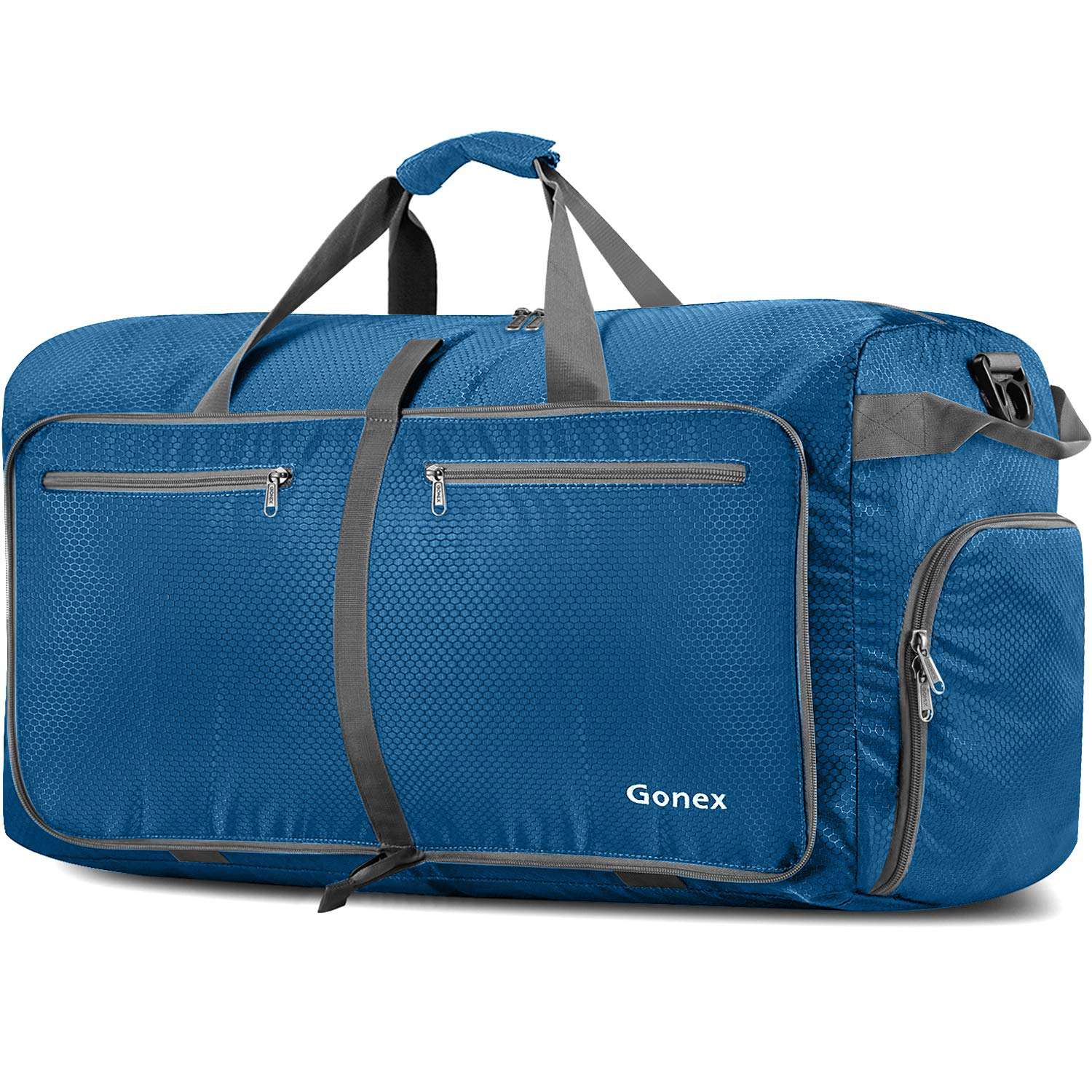 gonex-80l-large-foldable-duffle-bag-for-travel-packable-water-repellent-210d-nyl image 1