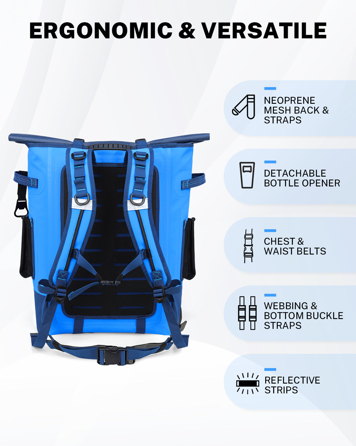 gonex-40-can-insulated-cooler-backpack-waterproof-600d-nylon-soft-cooler-bag-for image 4