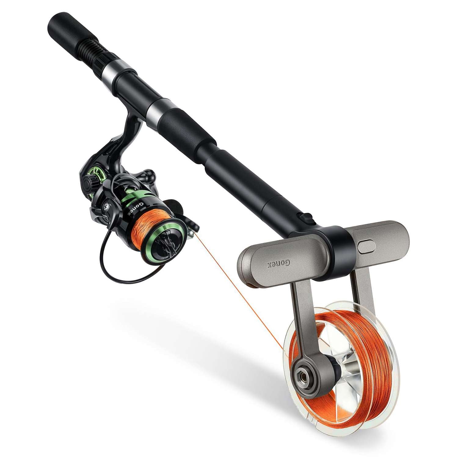 gonex-fishing-line-spooler-us-patented-no-install-fishing-line-winder-for-spinni image 1