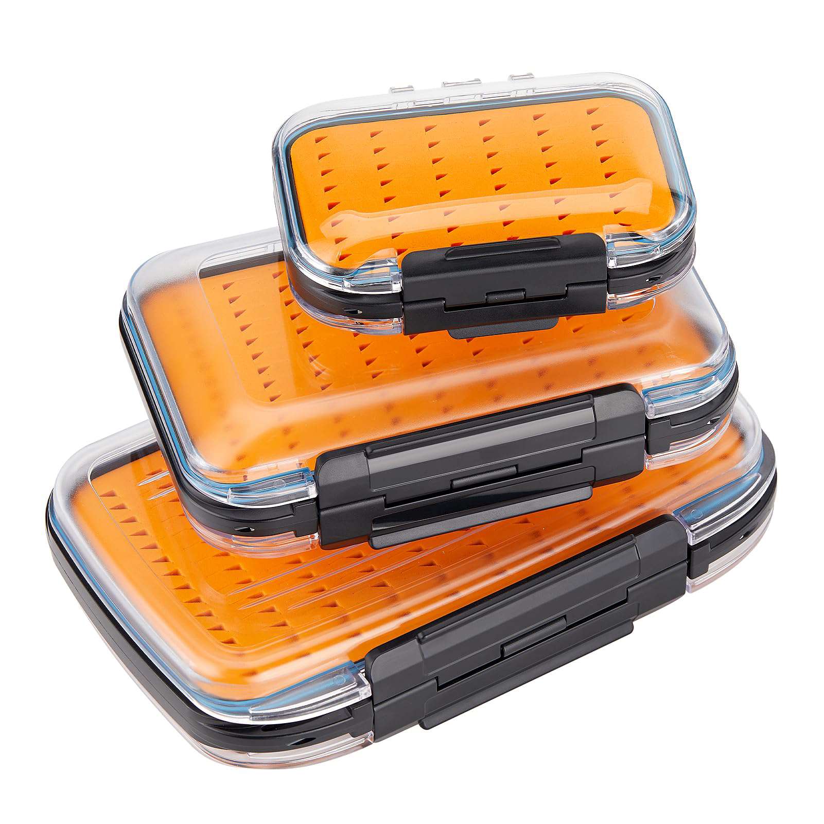 gonex-waterproof-fly-box-floating-double-hinge-fly-fishing-box-with-rubber-gaske image 2