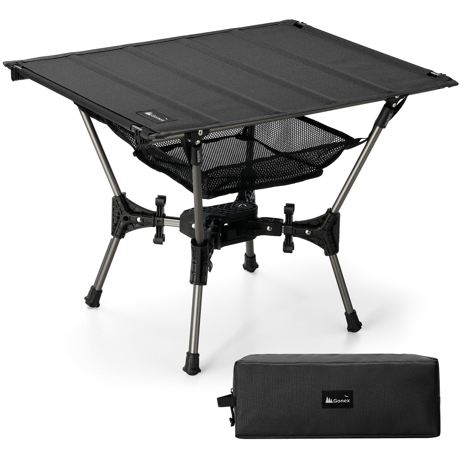 gonex-folding-camping-table-with-oxford-fabric-top-roll-up-portable-outdoor-tabl image 1