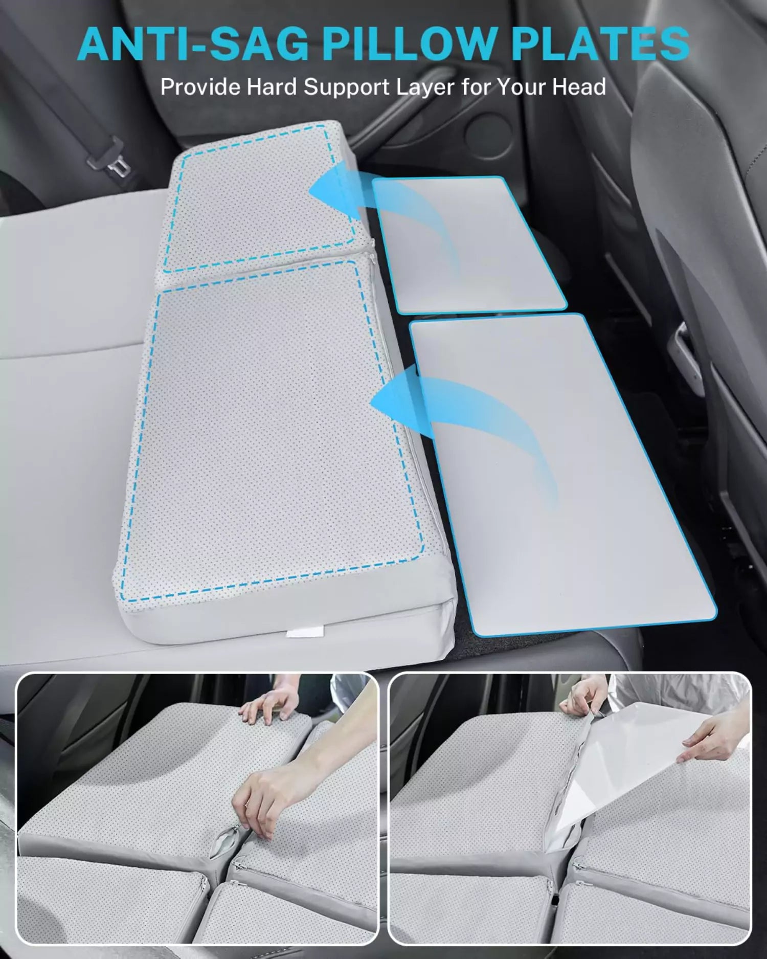 gonex-memory-foam-mattress-for-tesla-model-y-model-3-2-6-ice-silk-cooling-sleep- image 8