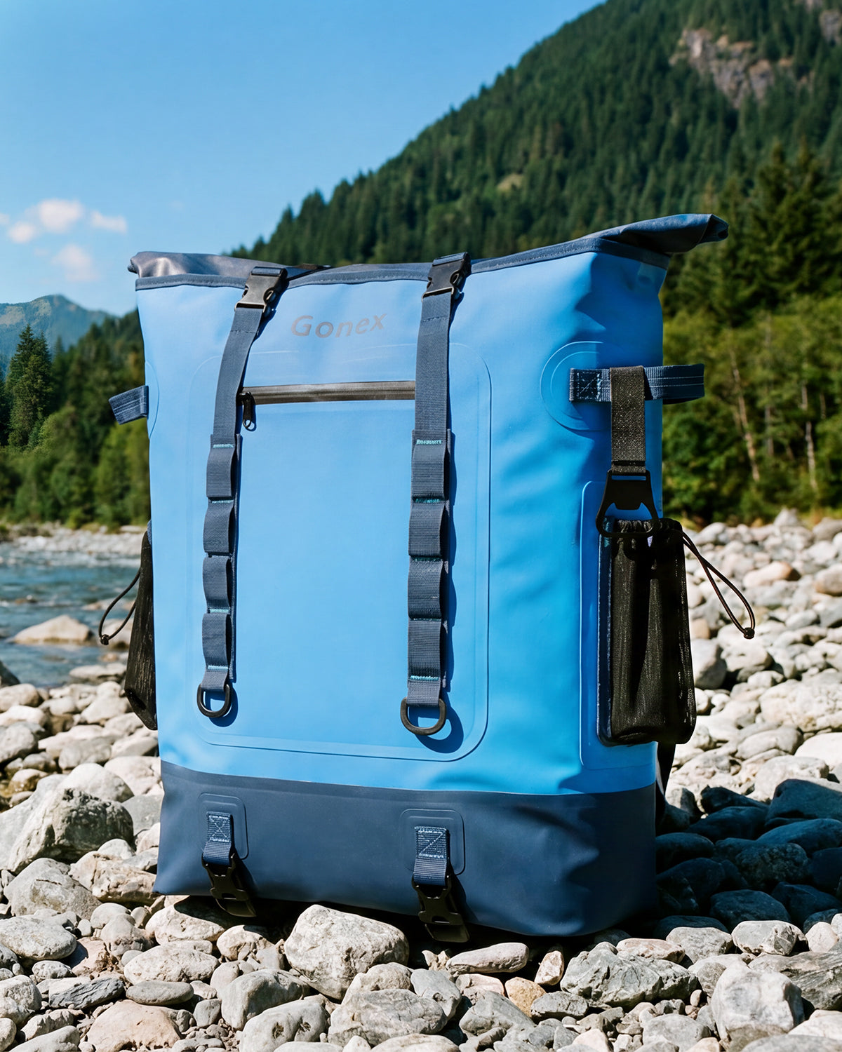 gonex-40-can-insulated-cooler-backpack-waterproof-600d-nylon-soft-cooler-bag-for image 6