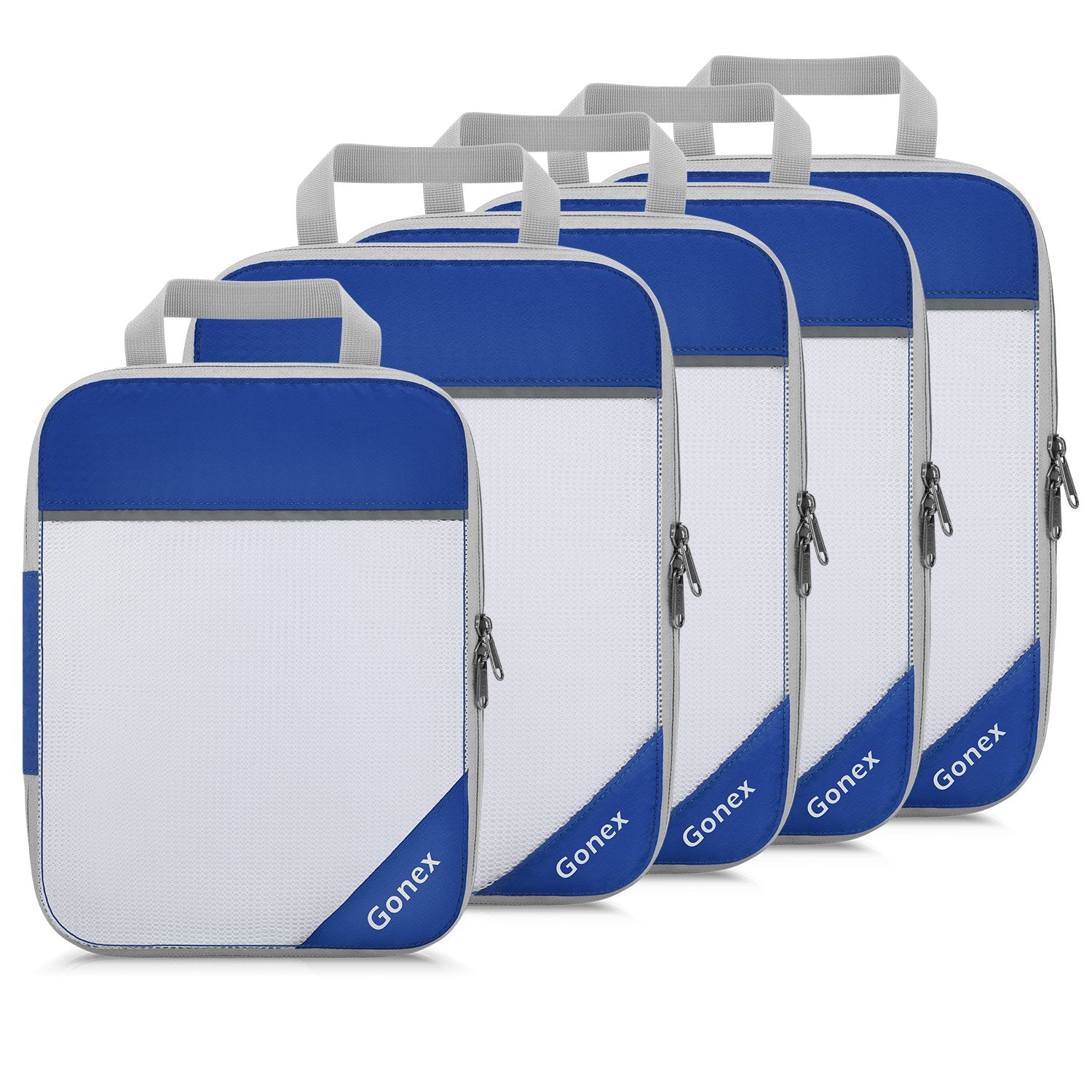gonex-4m-1s-compression-packing-cubes-set-soft-nylon-mesh-top-space-saving-lugga image 3