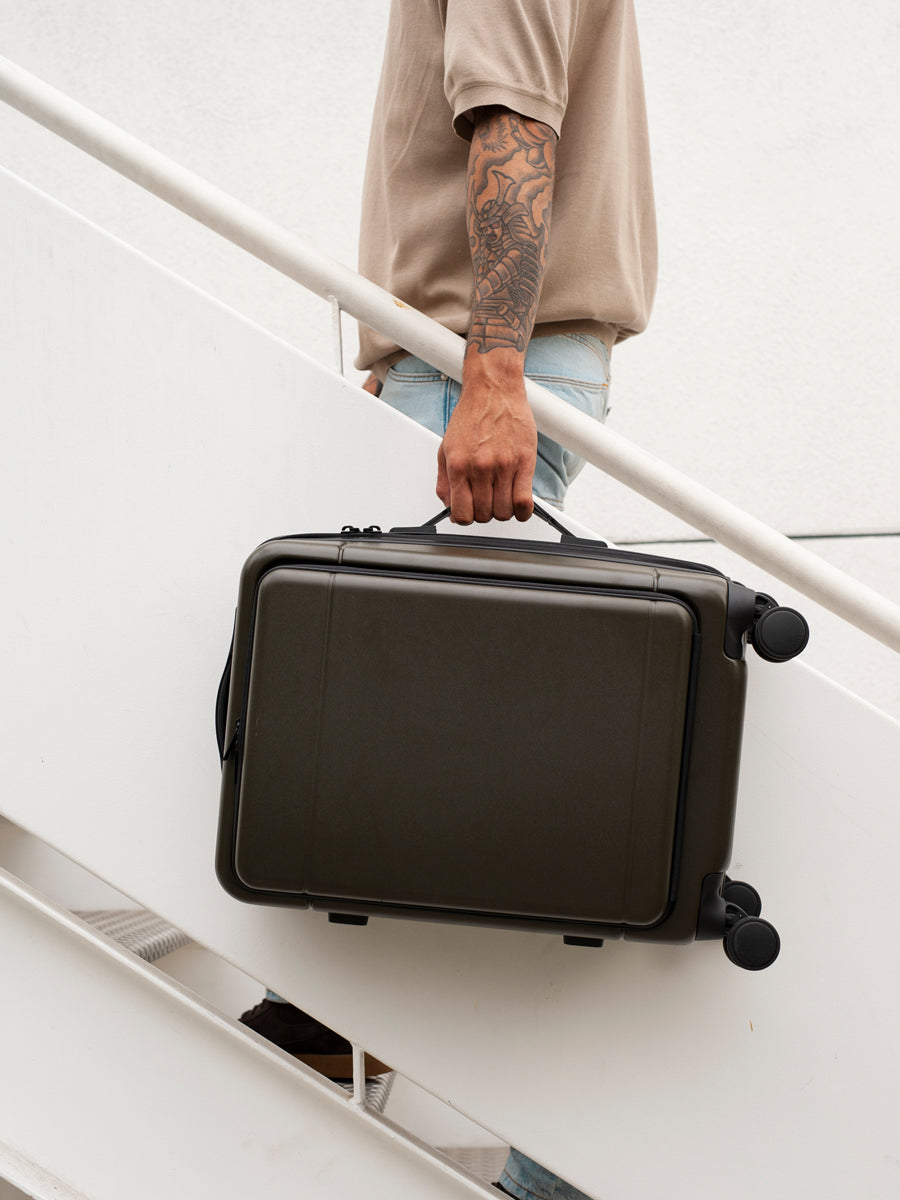 calpak-hue-front-pocket-carry-on-luggage-with-padded-laptop-compartment-and-spin image 6