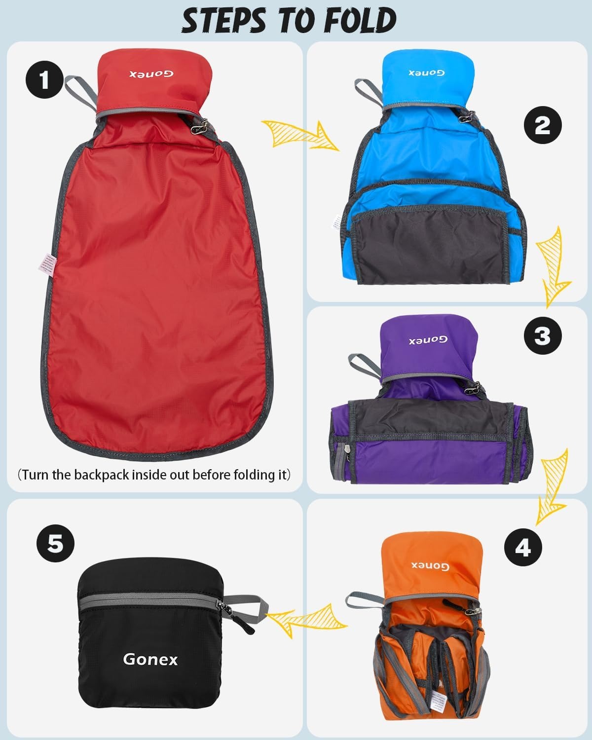 gonex-20l-lightweight-packable-hiking-backpack-foldable-water-repellent-nylon-da image 2