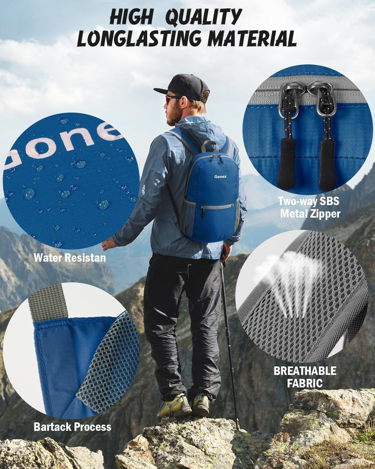 gonex-20l-lightweight-packable-hiking-backpack-foldable-water-repellent-nylon-da image 8