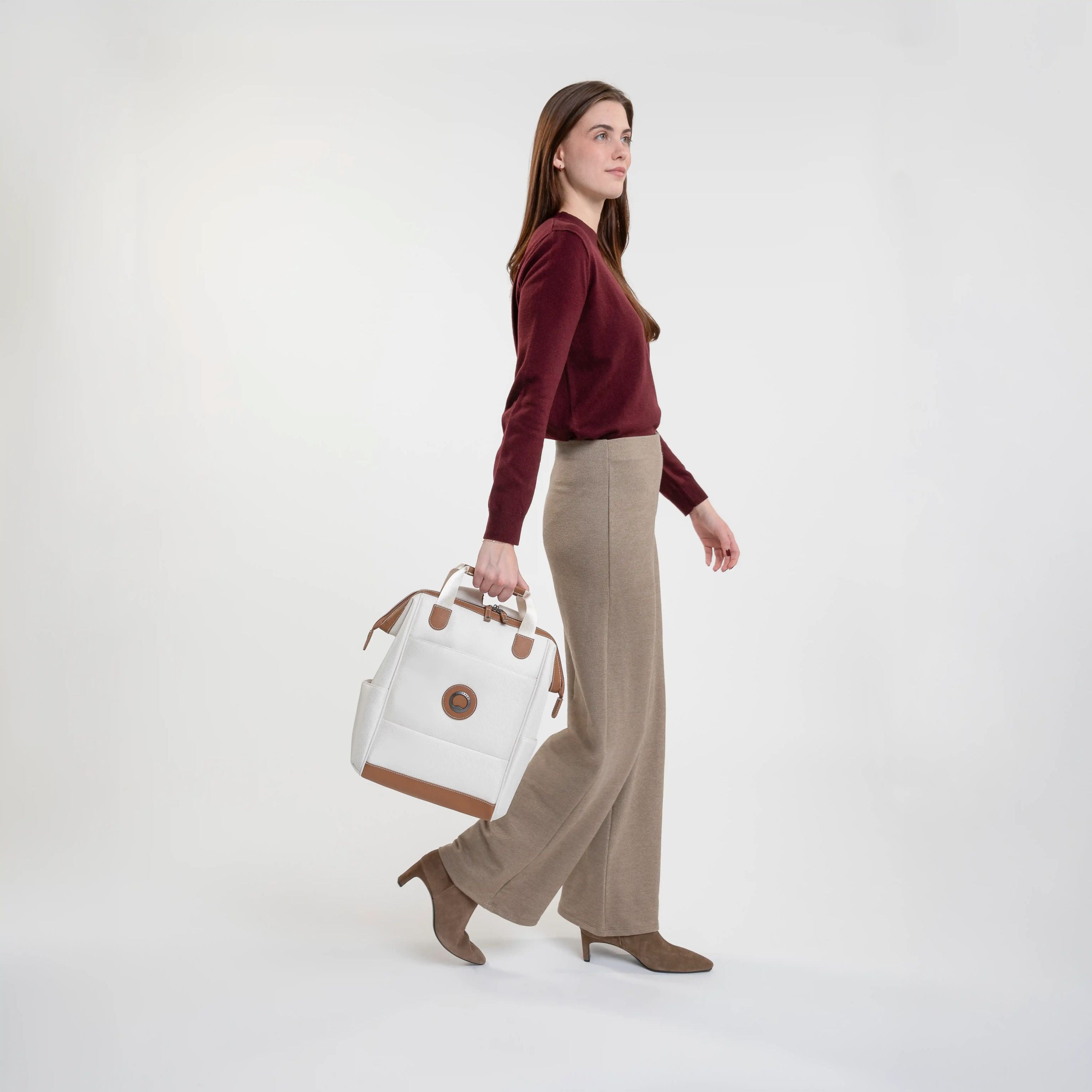 delsey-chatelet-air-2-0-backpack-tote-convertible-laptop-tote-backpack-with-wide image 2