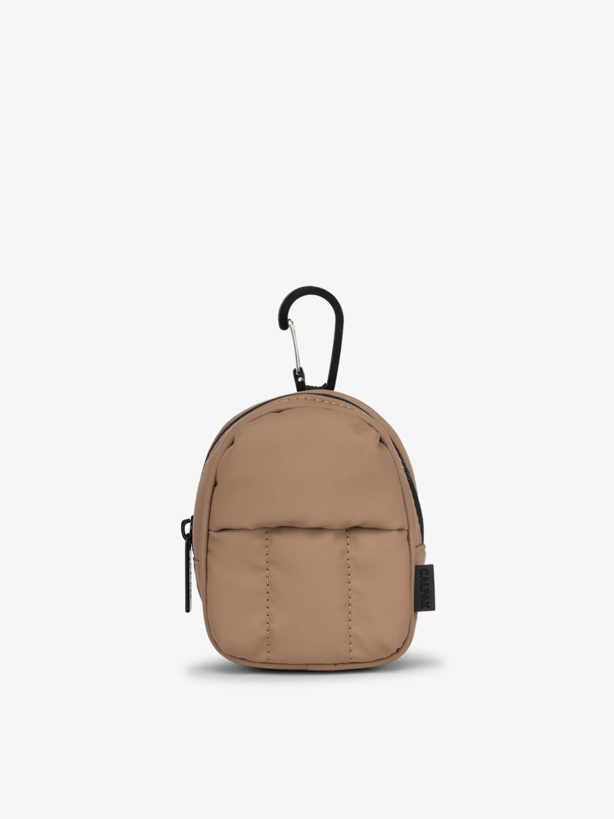 calpak-luka-backpack-zip-bag-charm-water-resistant-key-pouch-with-carabiner-and- image 1
