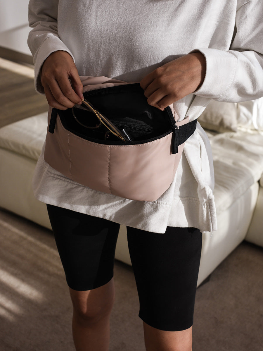 calpak-luka-belt-bag-lightweight-hands-free-waist-or-crossbody-bag-in-matte-blac image 4