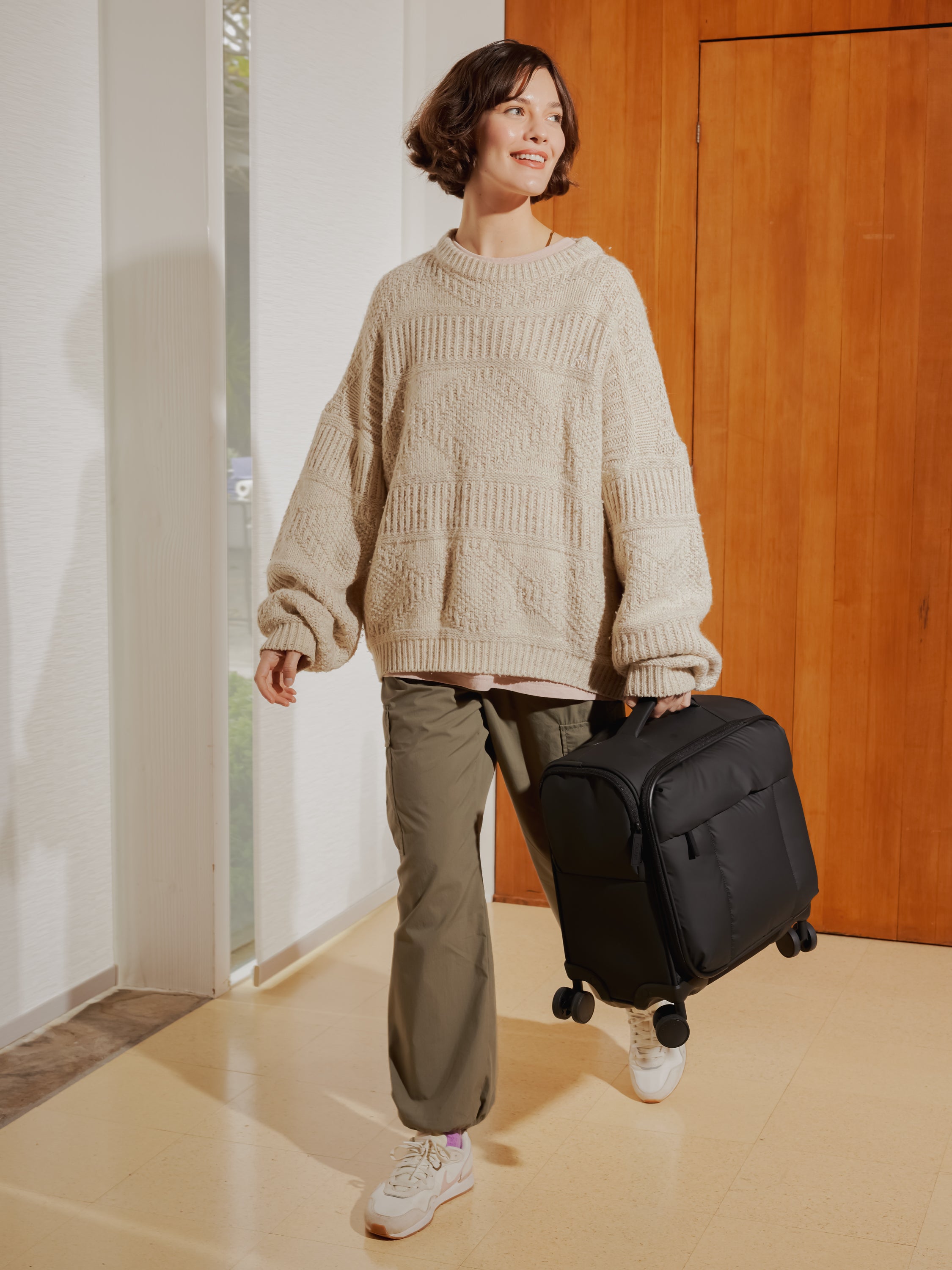 calpak-luka-soft-sided-mini-carry-on-luggage-under-seat-roller-with-padded-14-in image 4