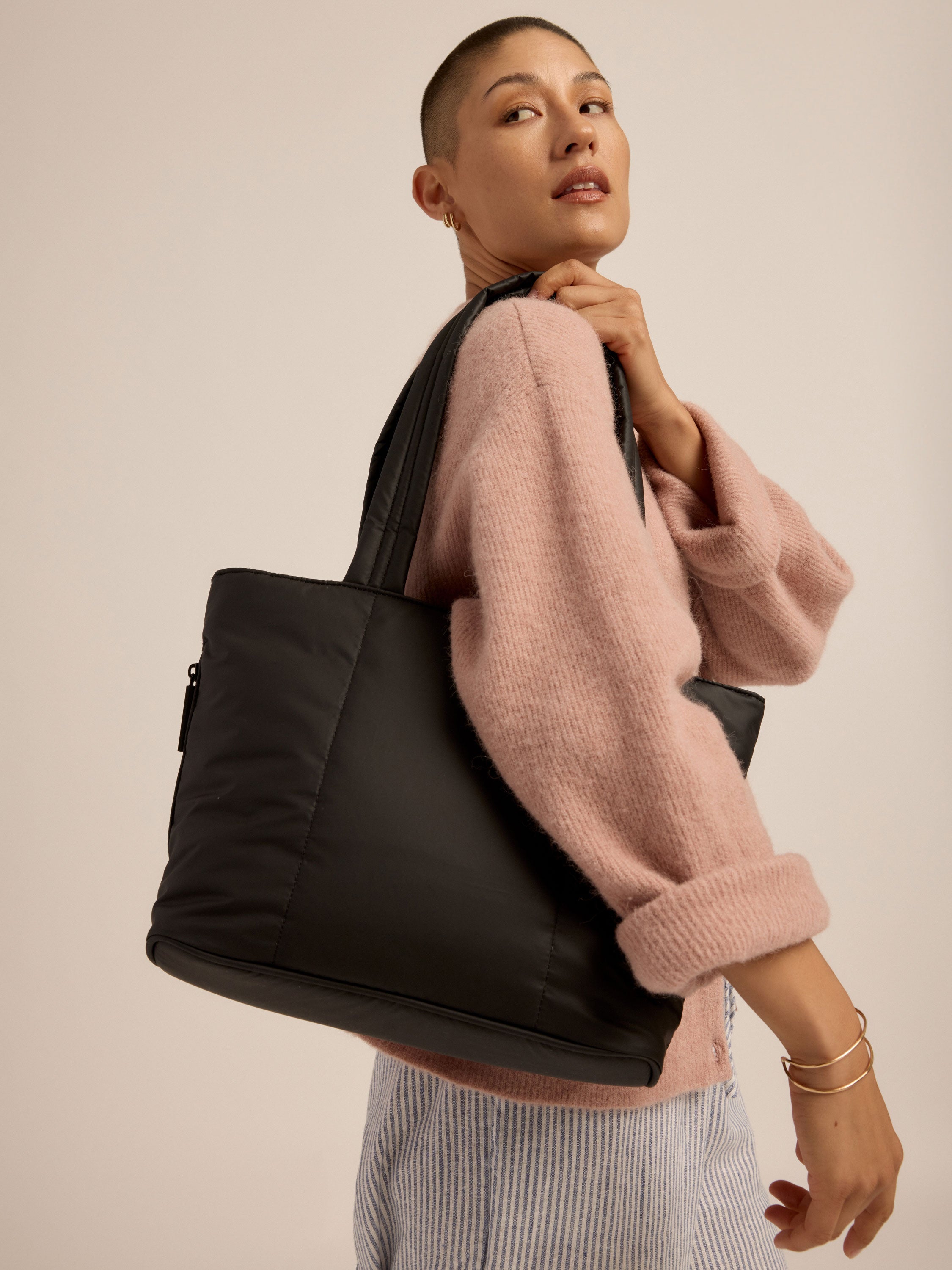 calpak-luka-mini-tote-bag-compact-lightweight-everyday-tote-with-padded-straps-a image 2