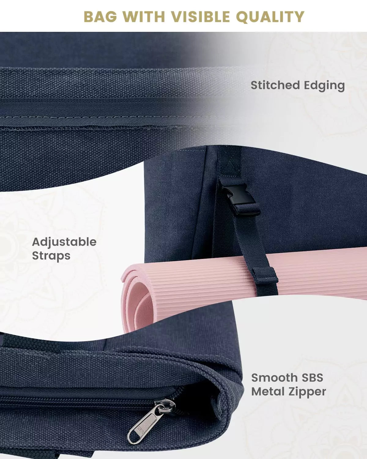 gonex-canvas-yoga-mat-bag-x-large-front-flap-extra-large-yoga-tote image 5
