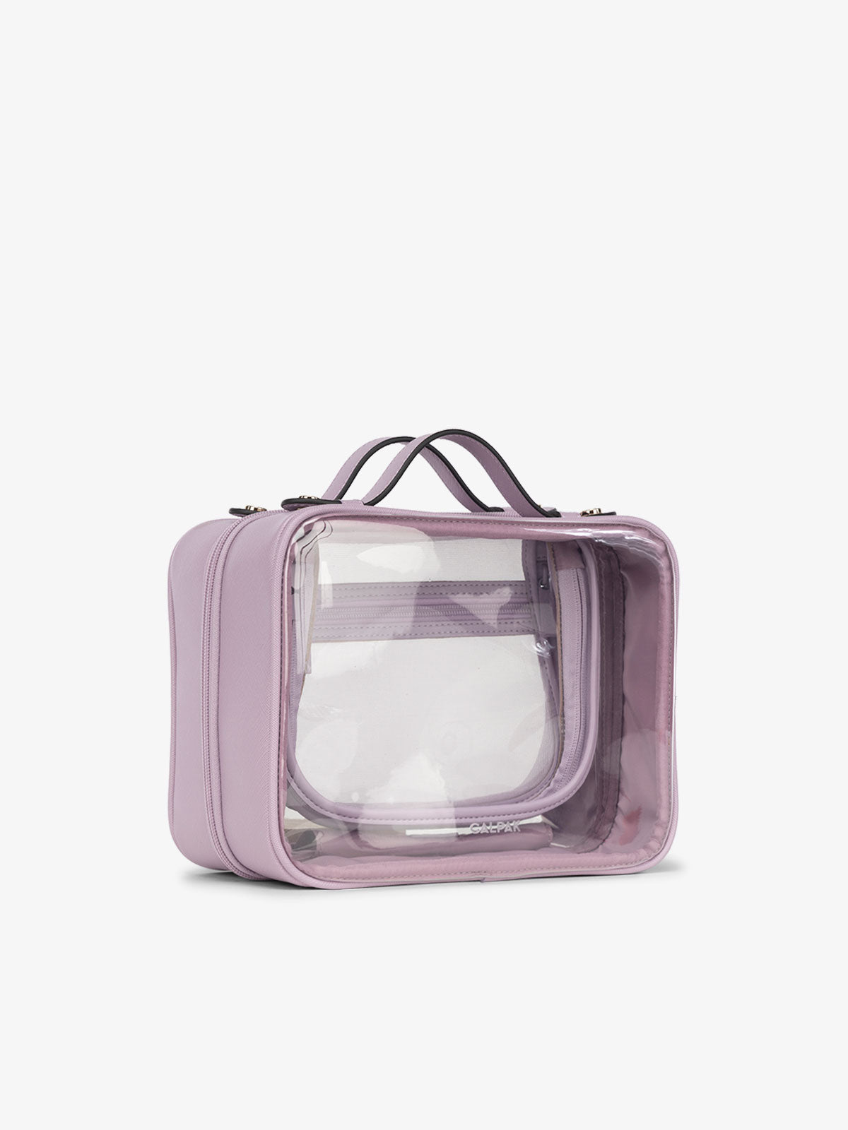 calpak-medium-clear-cosmetics-case-see-through-travel-beauty-organizer-with-spac image 5