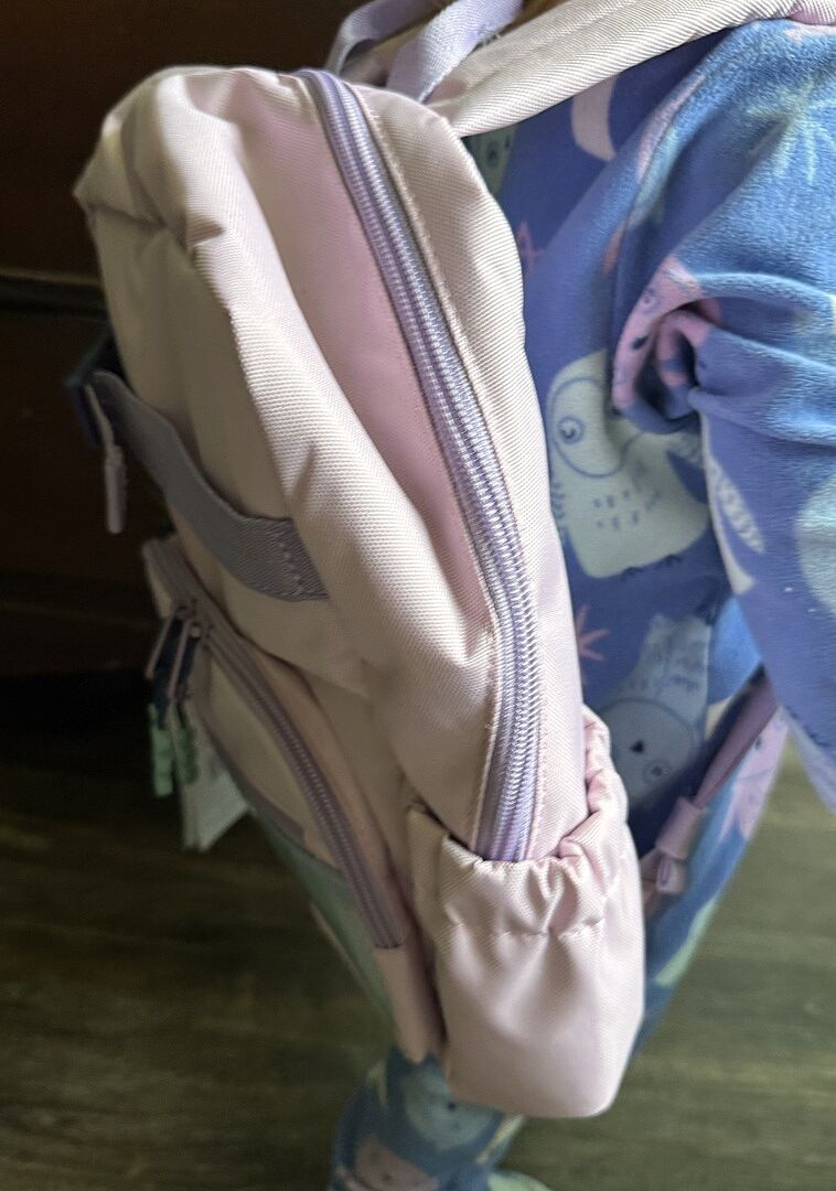 My daughter's 'big girl' backpack