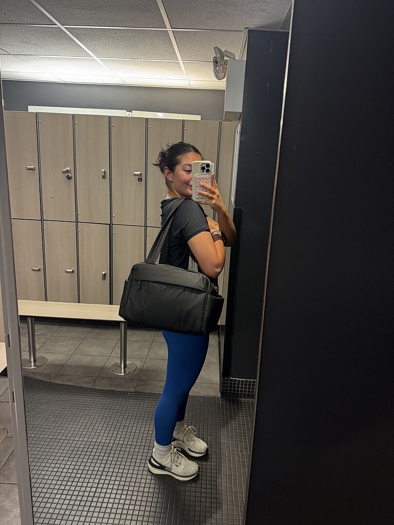 Solid little duffel