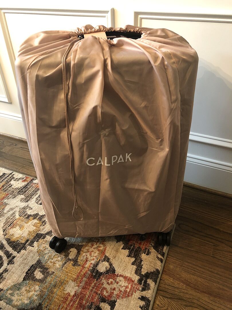 Carry-on handle cracked
