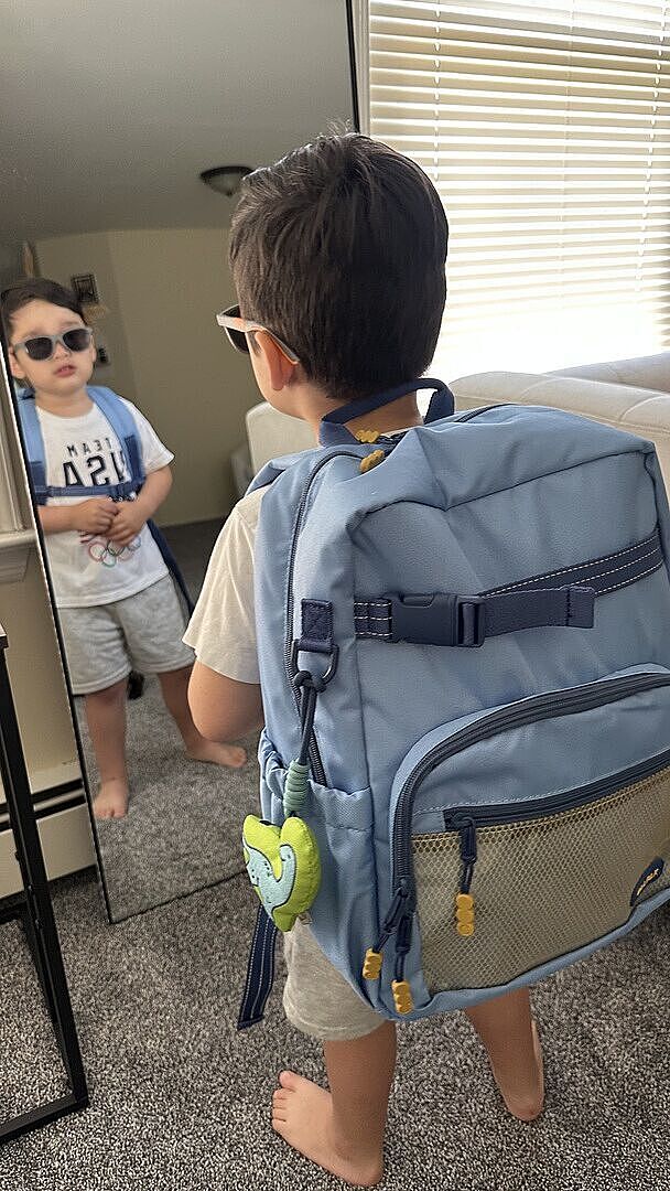 Cute but the backpack straps twist