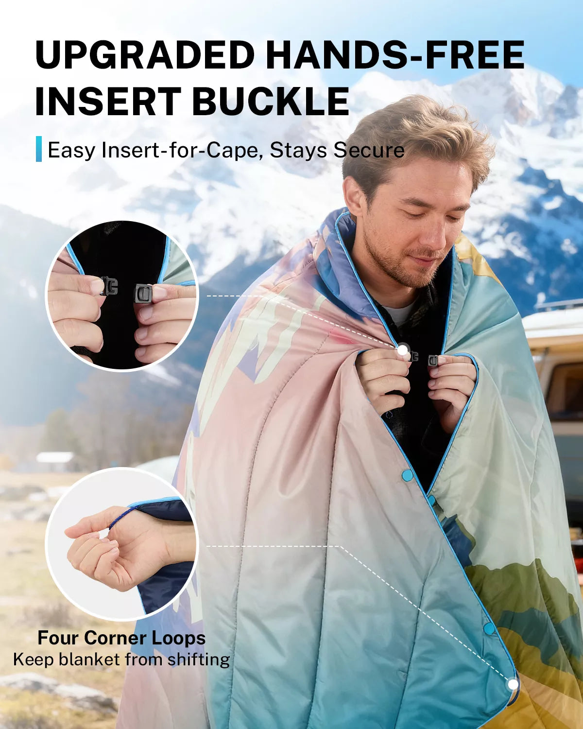 gonex-landscape-puffy-printed-outdoor-camping-blanket-79-x-55-ultra-light-insula image 3