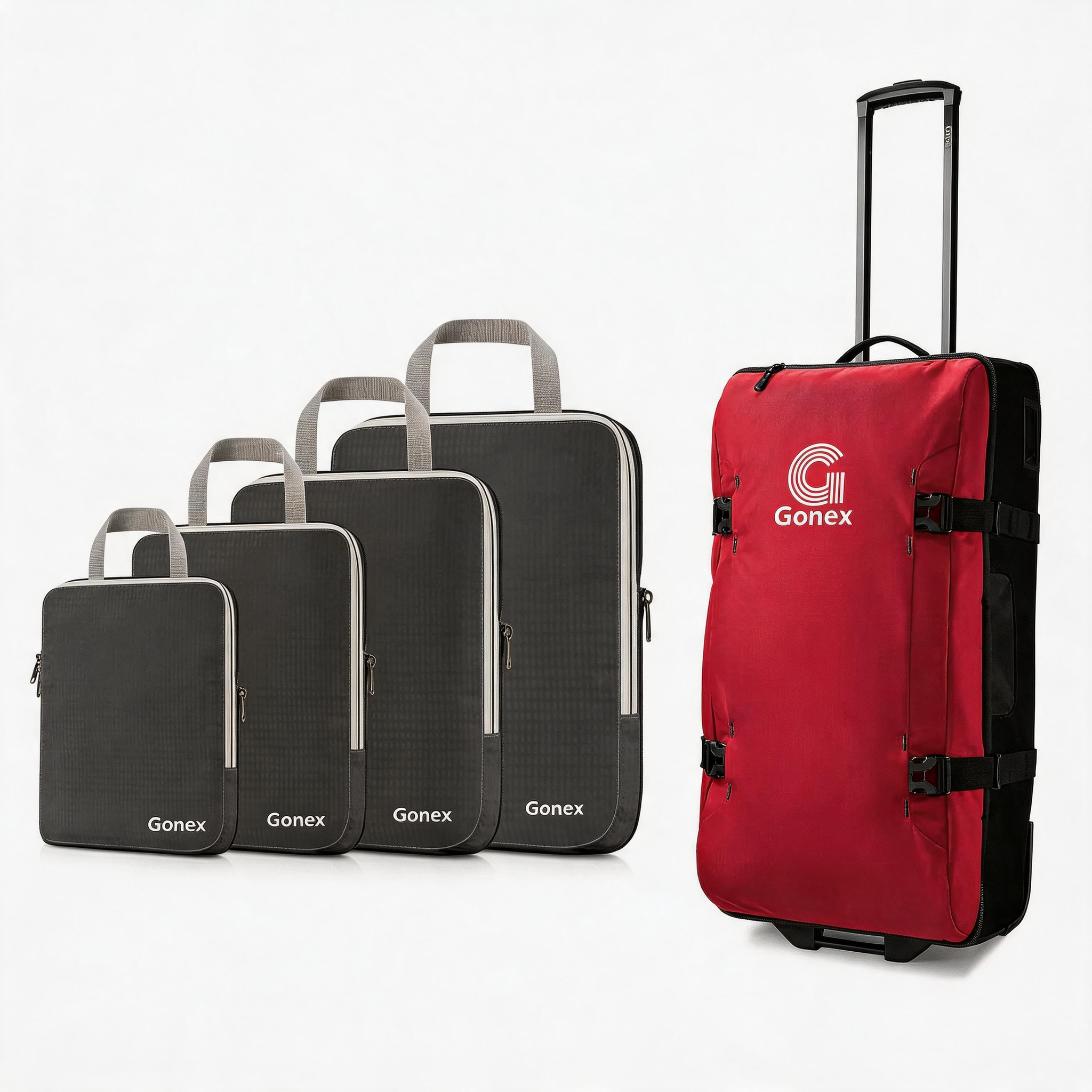 gonex-long-haul-flight-2-piece-set-30-rolling-duffle-bag-with-wheels-4-piece-com image 5