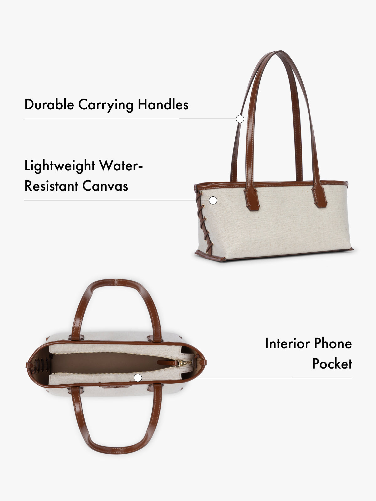 calpak-colette-canvas-shoulder-tote-water-resistant-structured-everyday-bag-with image 2