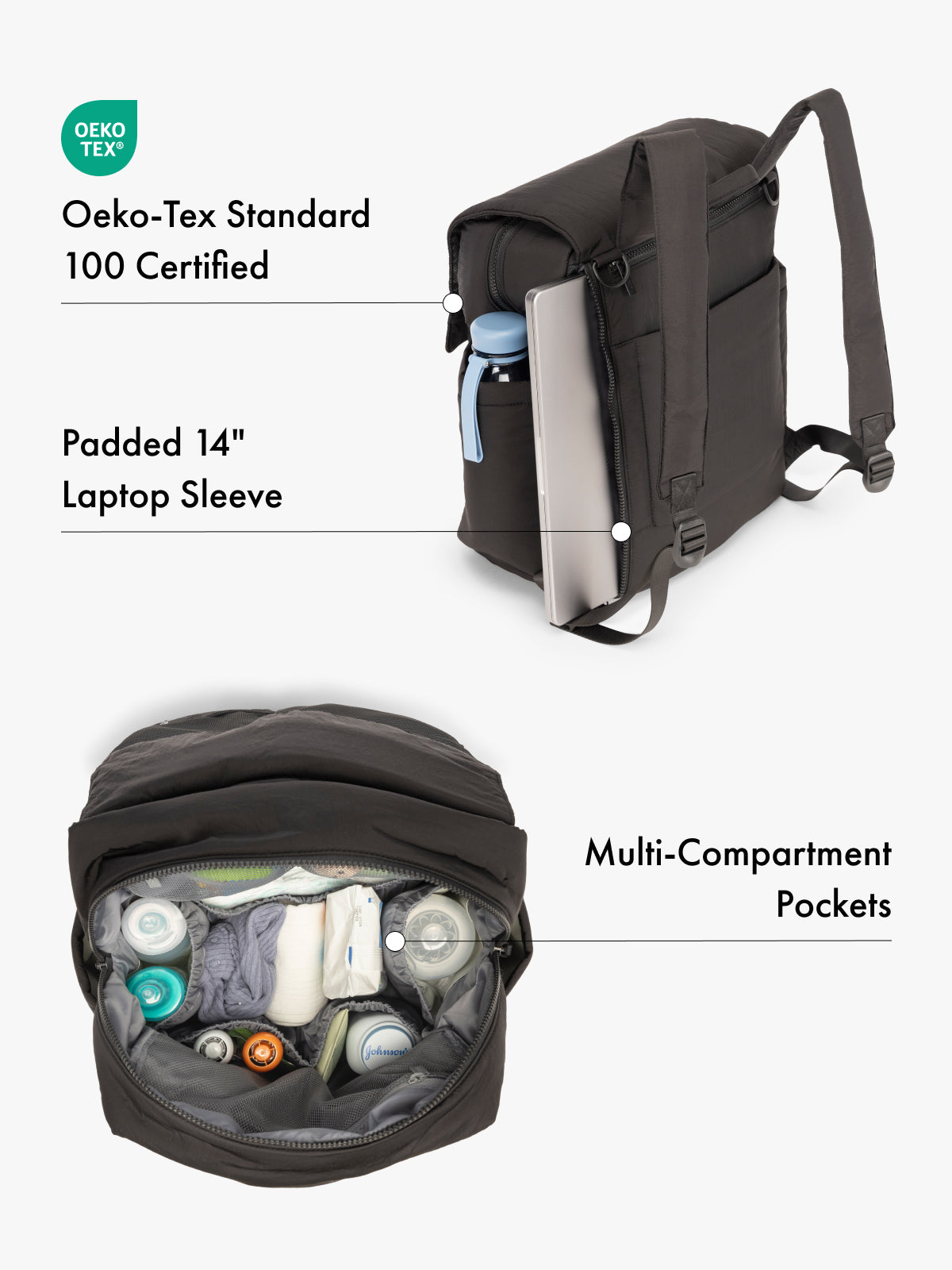 calpak-diaper-backpack-with-14-inch-padded-laptop-sleeve image 7