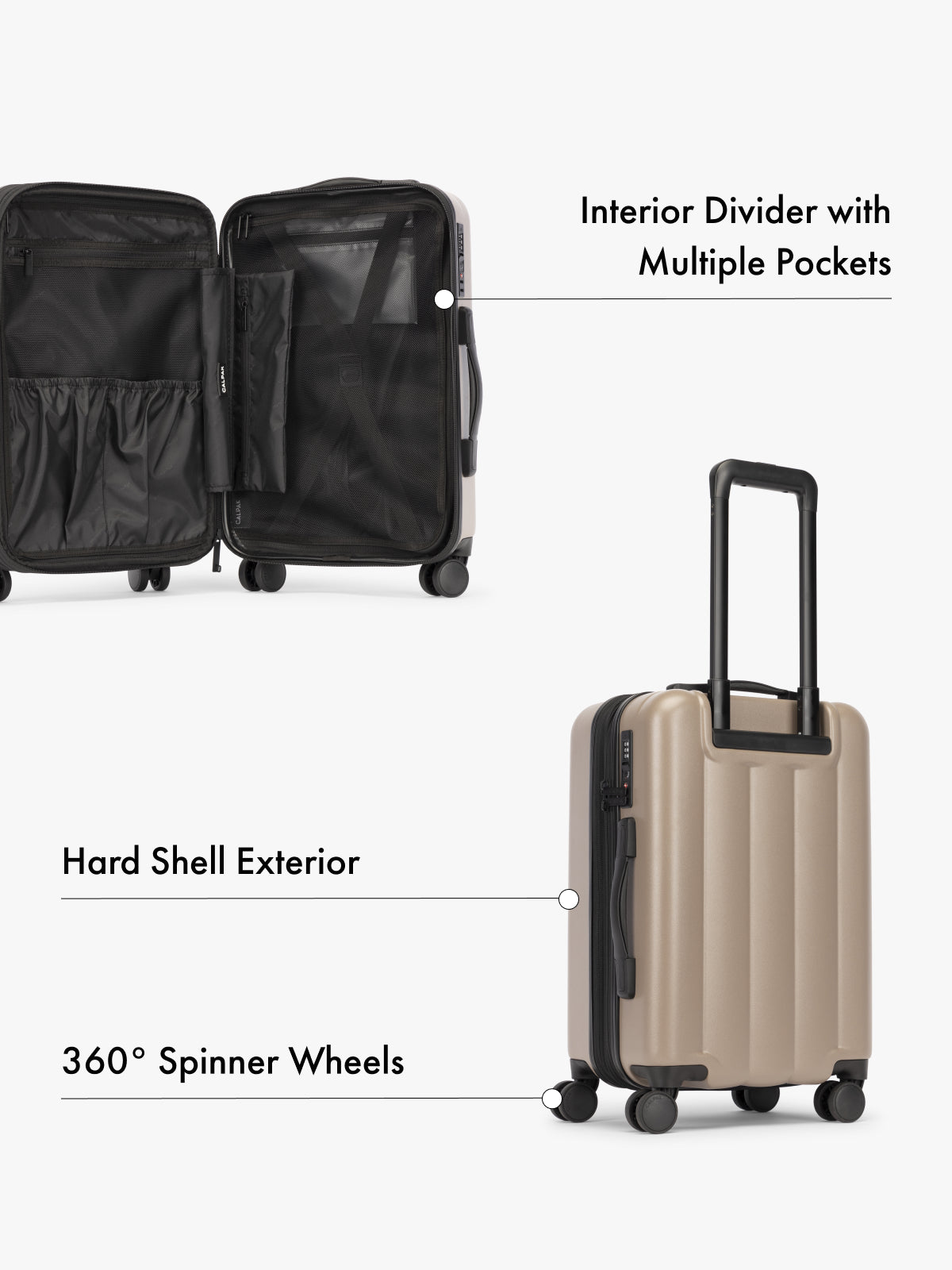 calpak-evry-carry-on-luggage-expandable-spinner-carry-on-with-organized-interior image 7