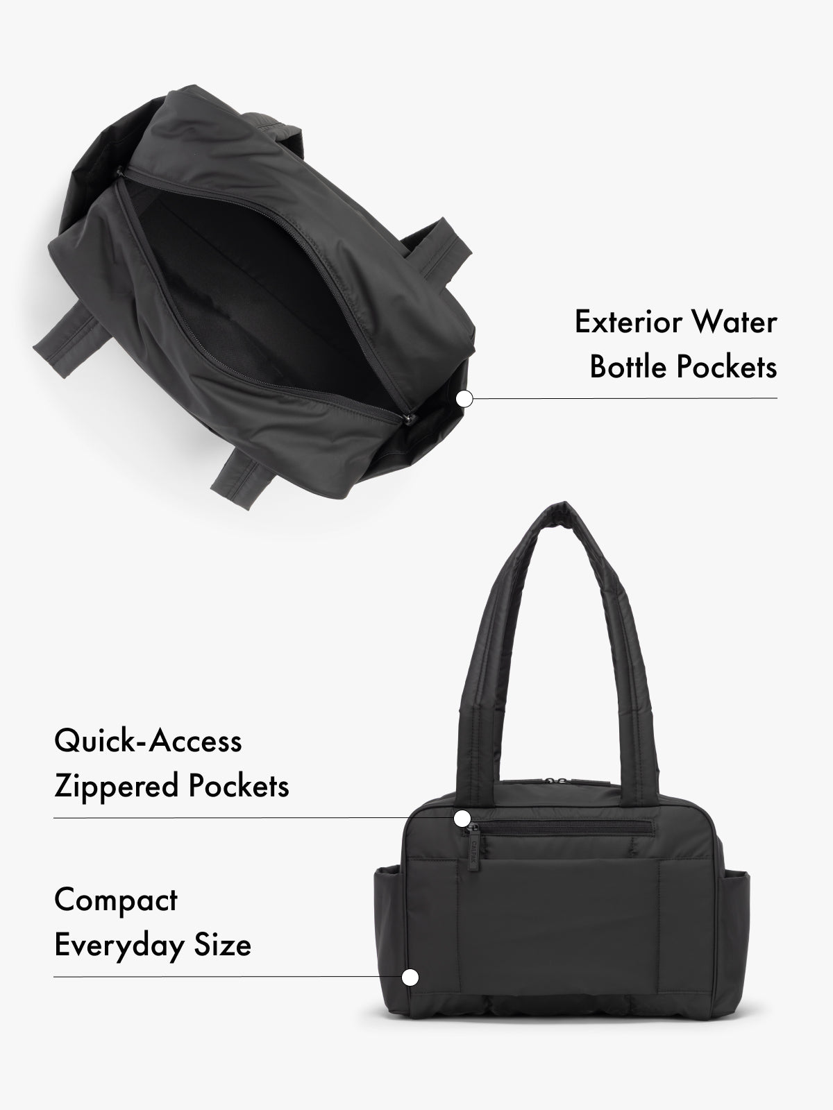 calpak-luka-mini-duffel-bag-lightweight-puffy-everyday-gym-commuter-bag-with-wat image 7