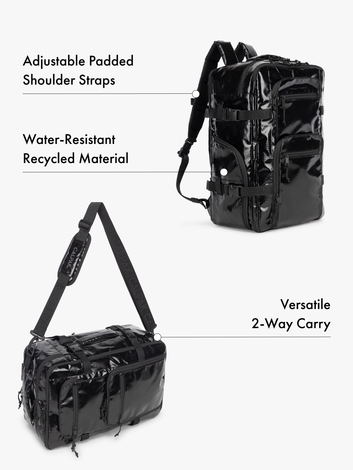 calpak-terra-26l-laptop-duffel-backpack-convertible-backpack-duffel-with-padded- image 2