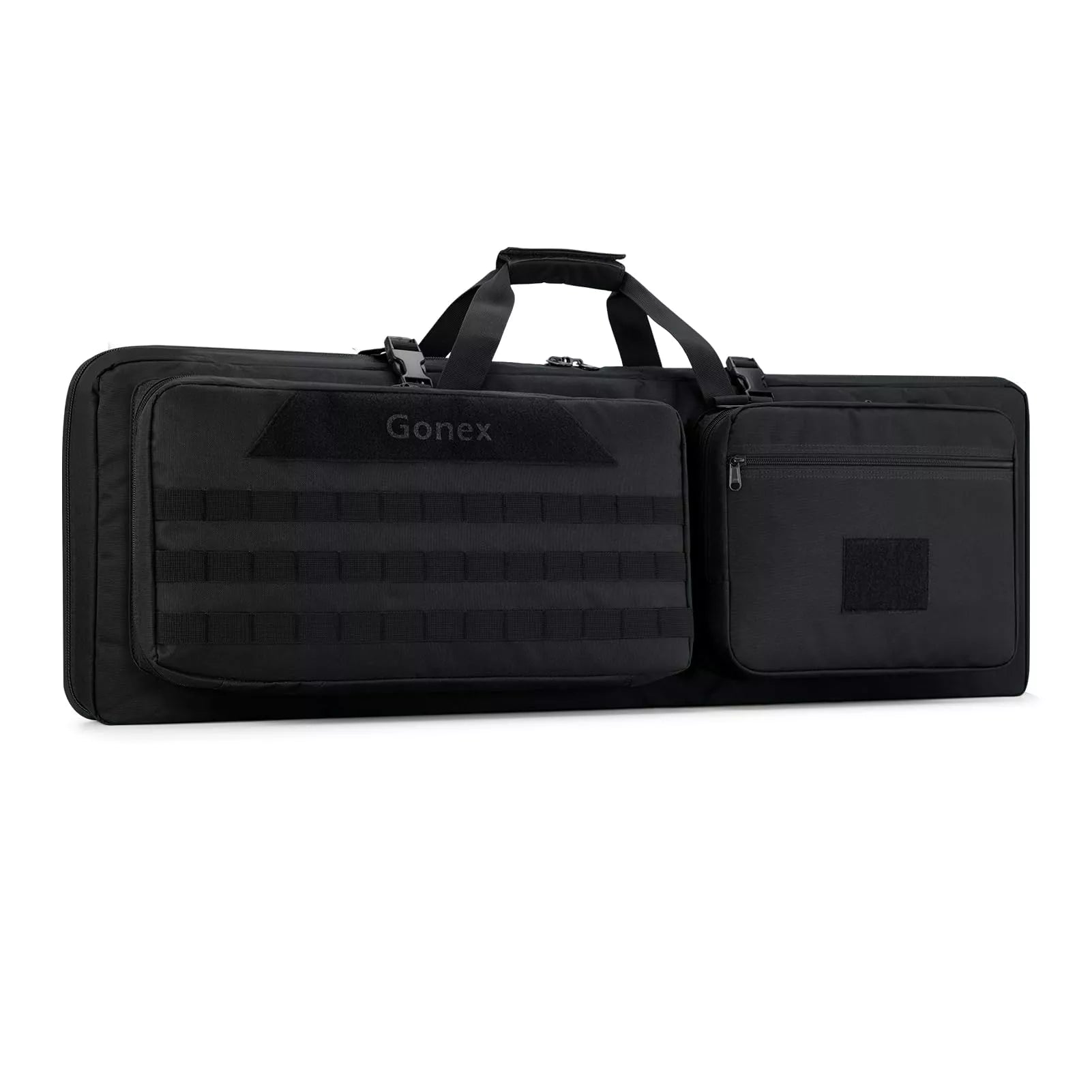 gonex-36-double-tactical-rifle-case-padded-dual-firearm-soft-gun-bag-with-divide image 3