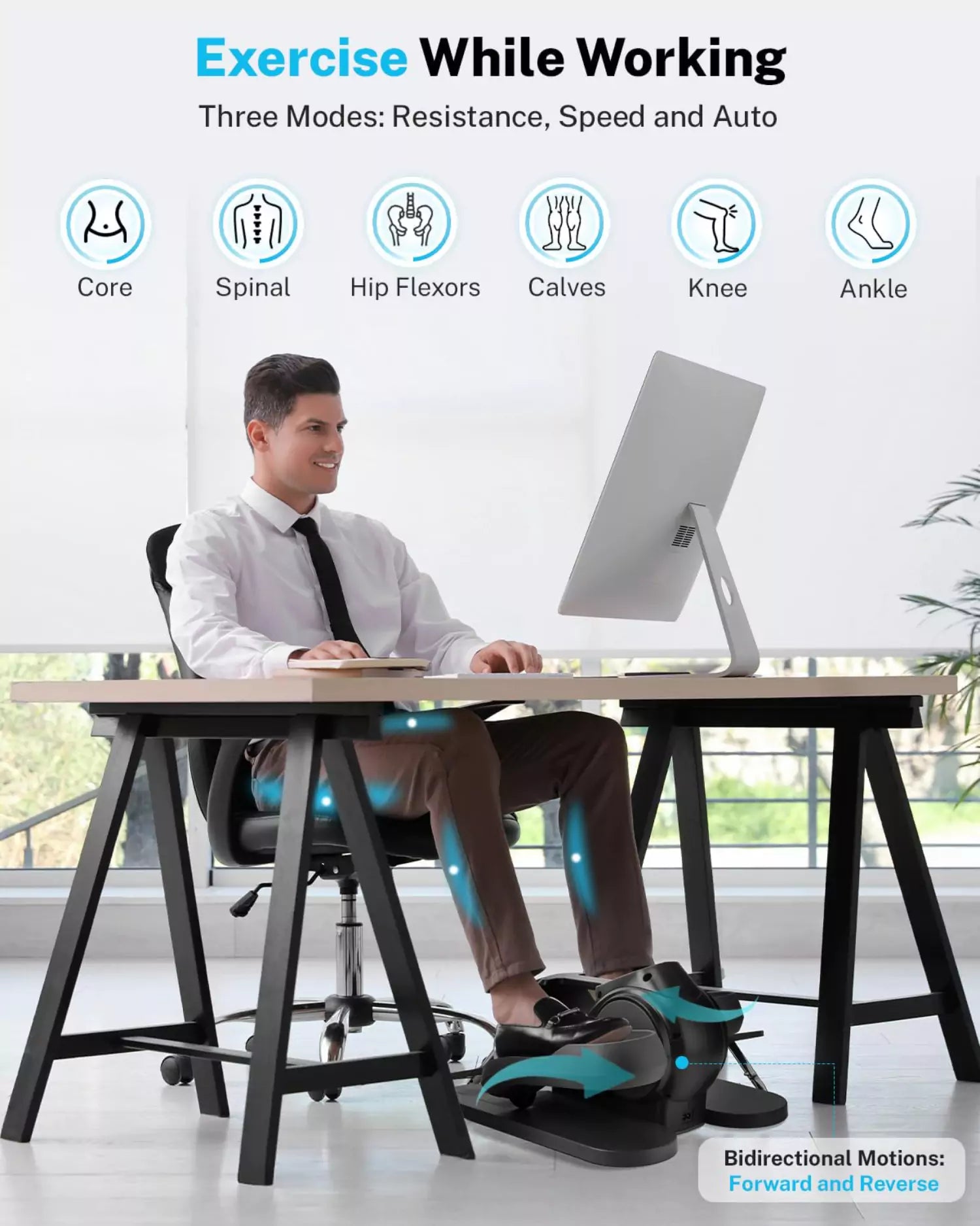 gonex-under-desk-elliptical-trainer-quiet-10-resistance-motorized-pedal-exercise image 4