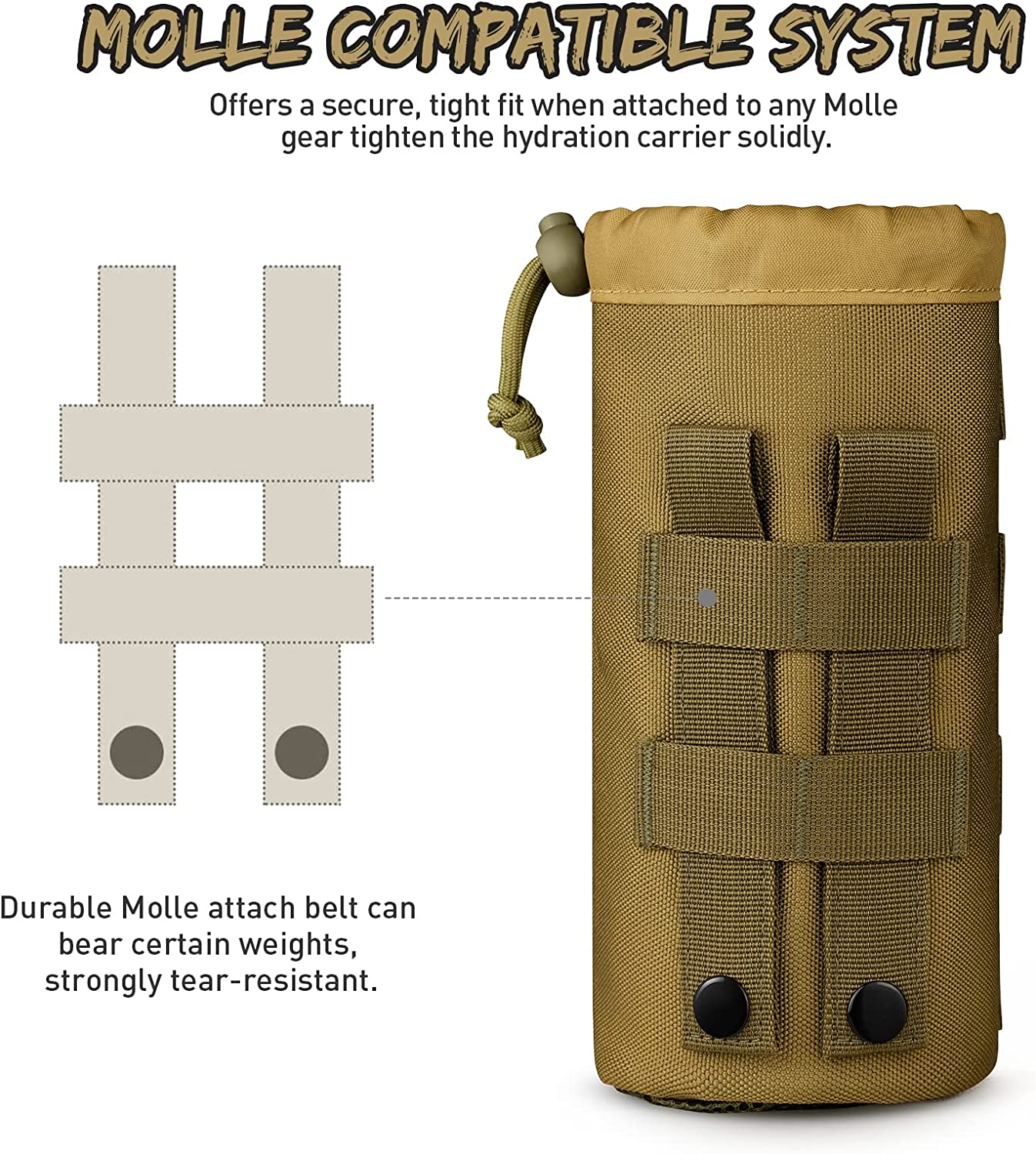 gonex-drawstring-military-molle-water-bottle-pouch-900d-water-repellent-tactical image 3