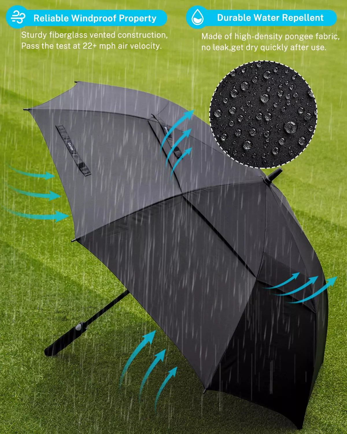 gonex-80-inch-extra-large-golf-umbrella-vented-canopy-with-upf-50-uv-protection- image 5