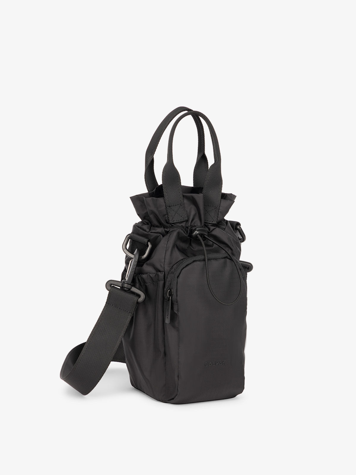 calpak-water-bottle-holder-hands-free-bottle-carrier-bag-with-exterior-pockets-a image 1