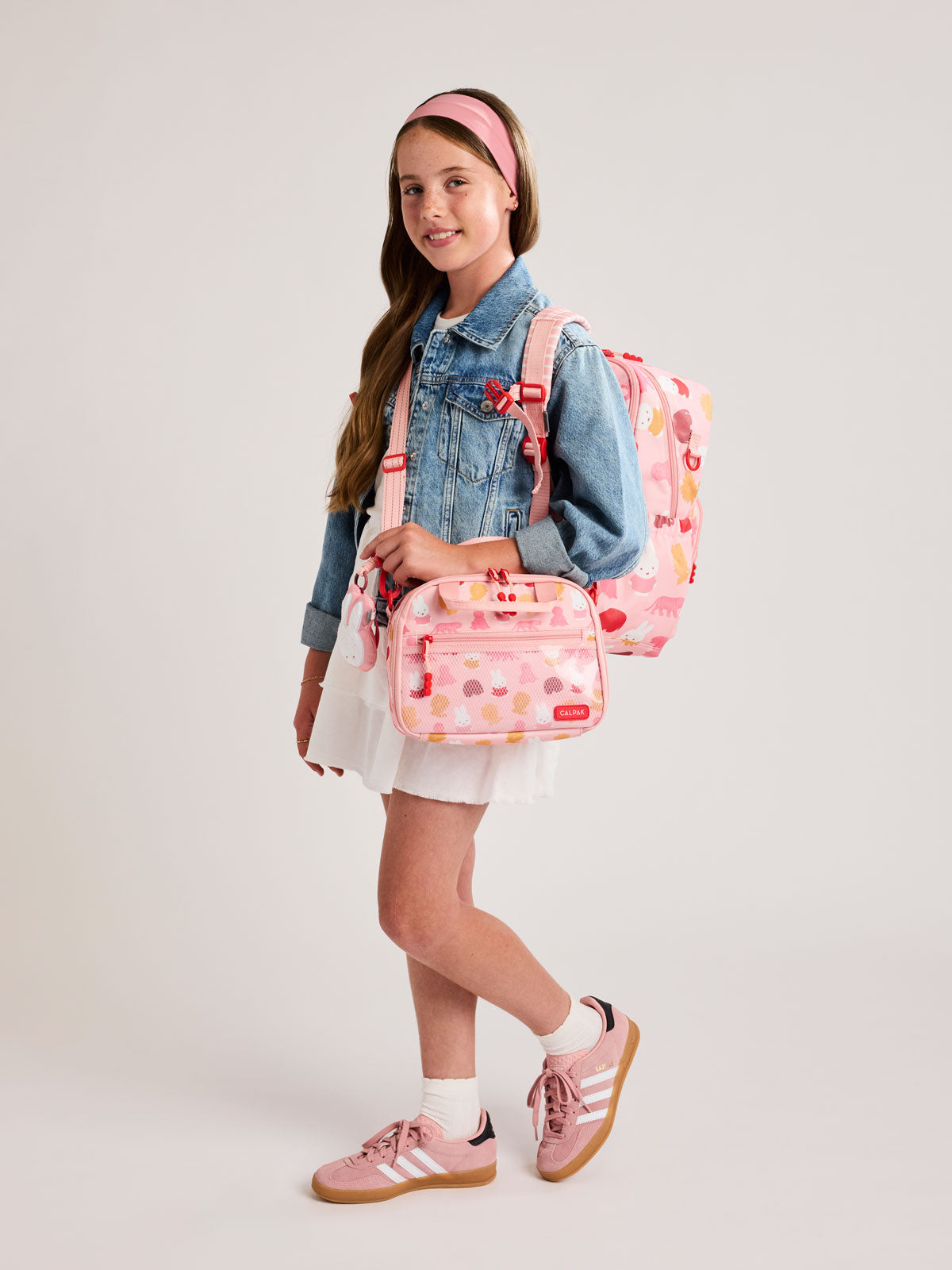 calpak-miffy-kids-insulated-lunch-bag-with-ice-pack-pocket-and-crossbody-strap image 4